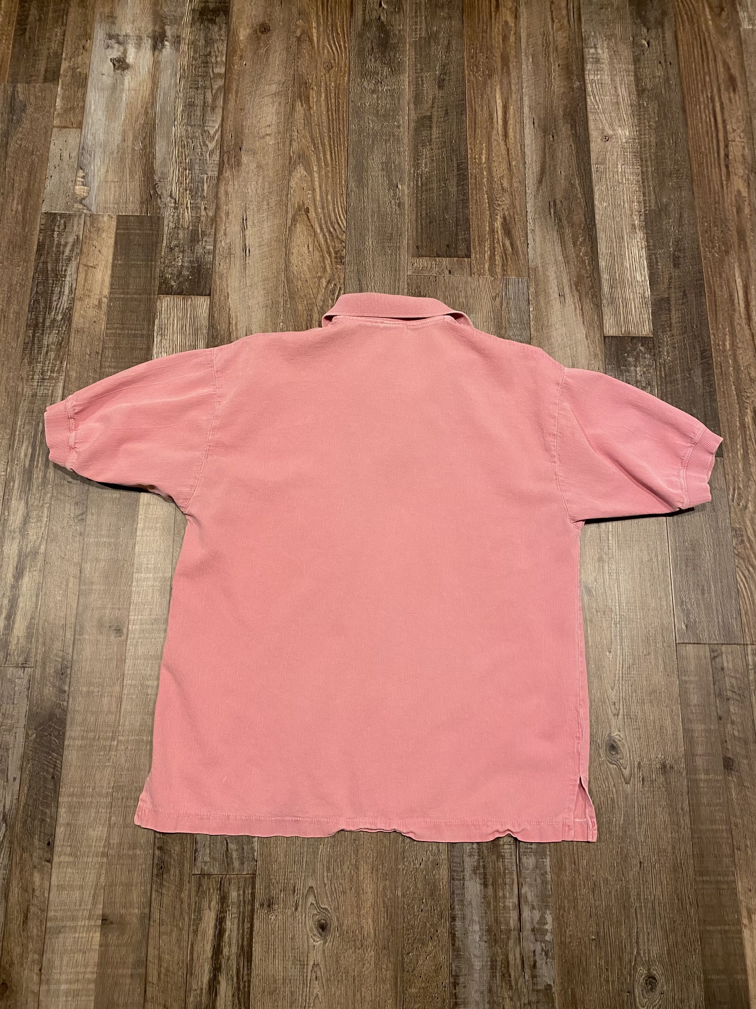 Wek WEK Vintage Button-Up Polo Salmon Size US L / EU 52-54 / 3 - 2 Thumbnail