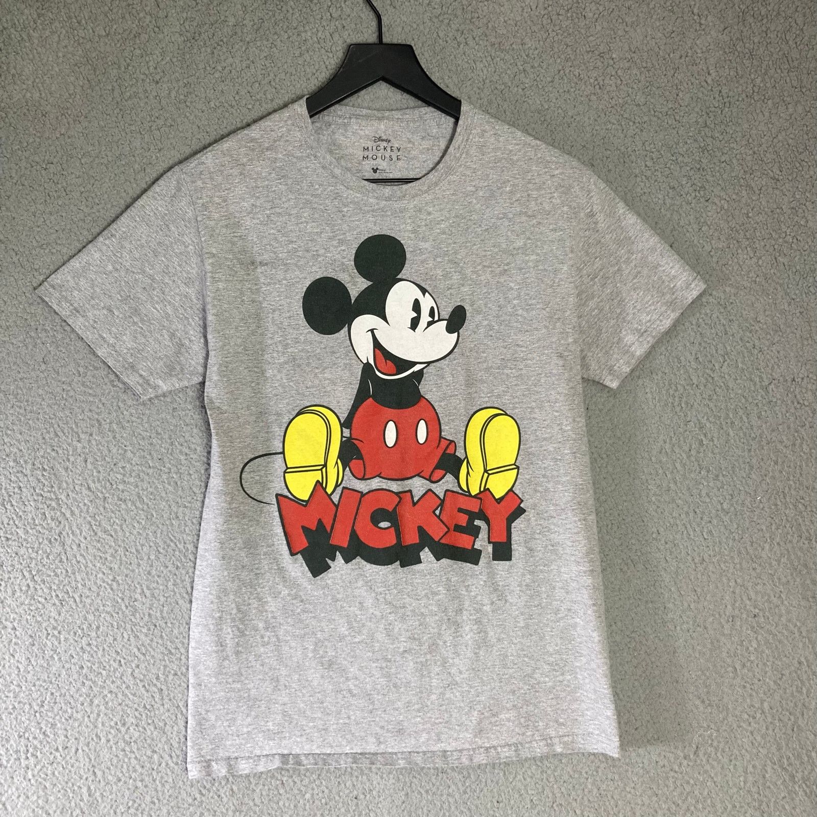 Disney Disney Mickey Mouse Graphic T-Shirt Gray Unisex Adult Size S Size US S / EU 44-46 / 1 - 2 Thumbnail