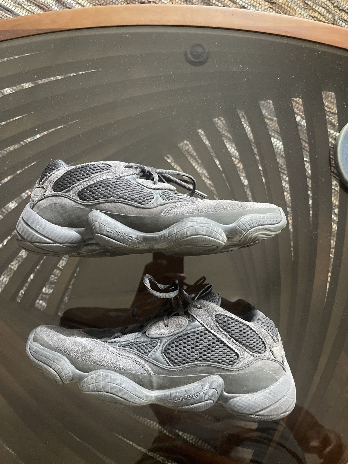 Yeezy Adidas Yeezy 500 (Granite / Utility Black) Size US 9 / EU 42 - 6 Thumbnail