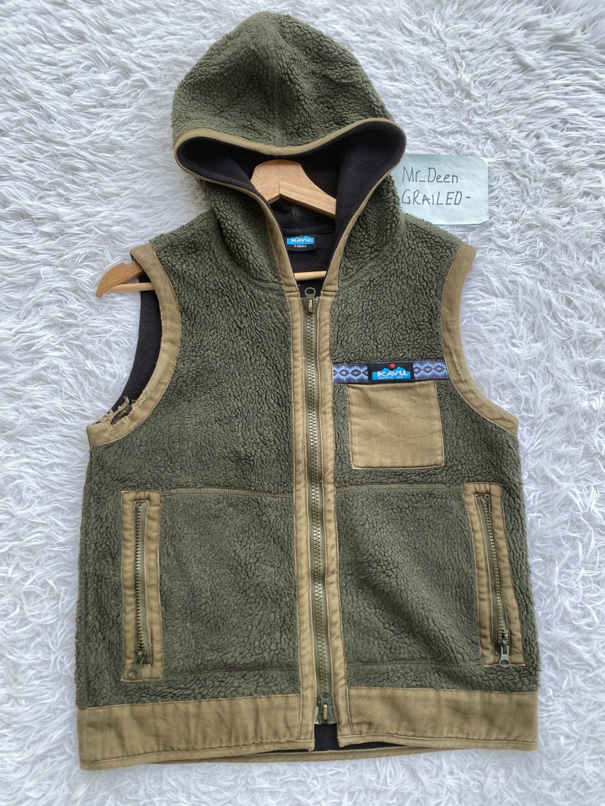 KAVU Rare Vintage KAVU Fleece Vest Size US S / EU 44-46 / 1 - 4 Thumbnail