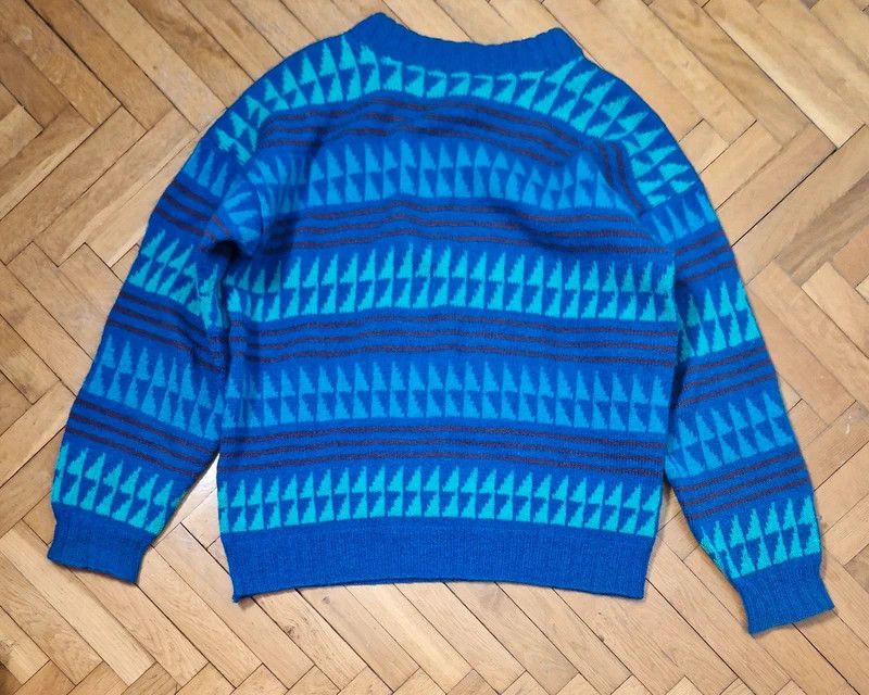 Vintage Vintage wool oversize sweater 90s japan avant garde Size US XL / EU 56 / 4 - 5 Thumbnail