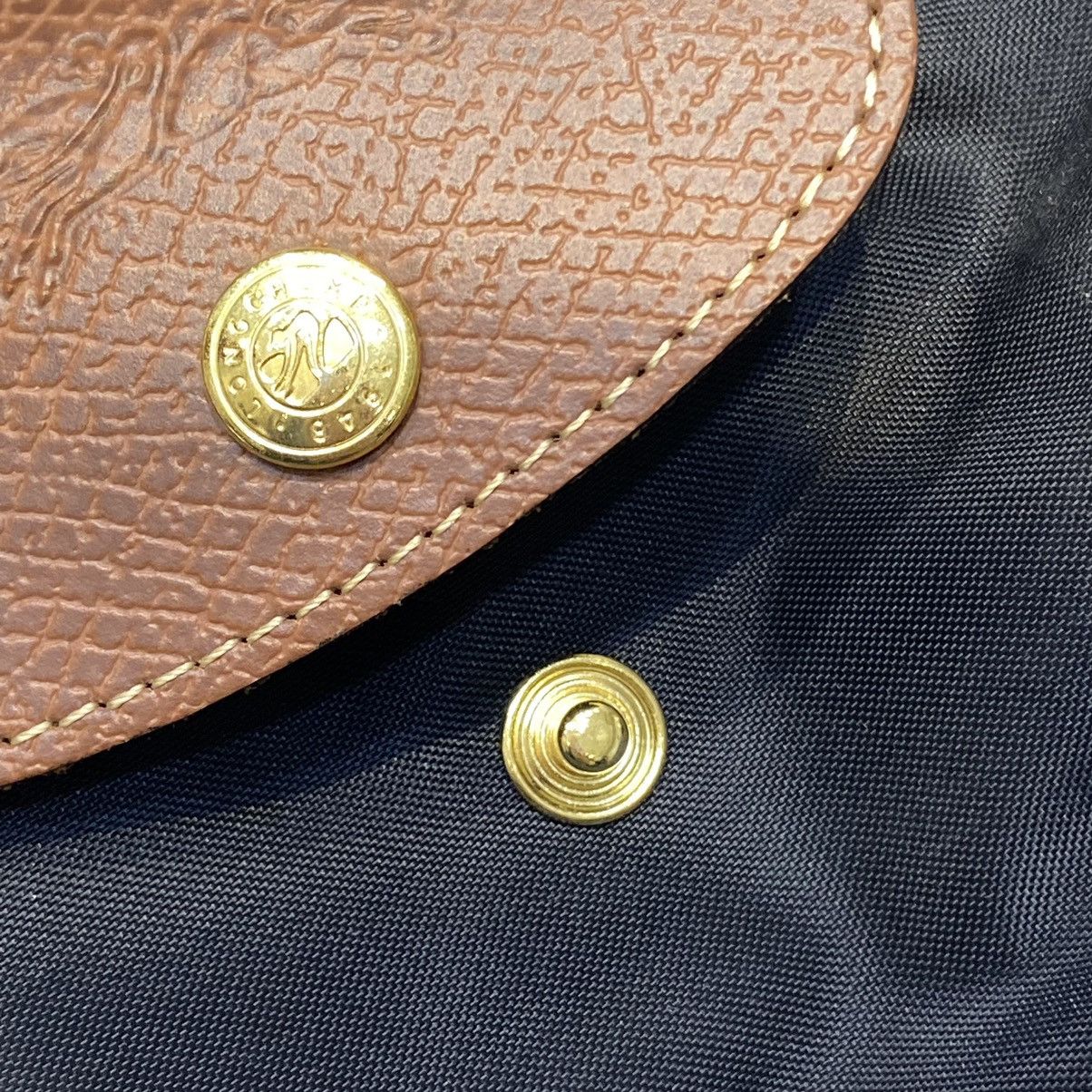 Longchamp LONGCHAMP Le Pliage Pouch Bag Brown Size ONE SIZE - 12 Thumbnail