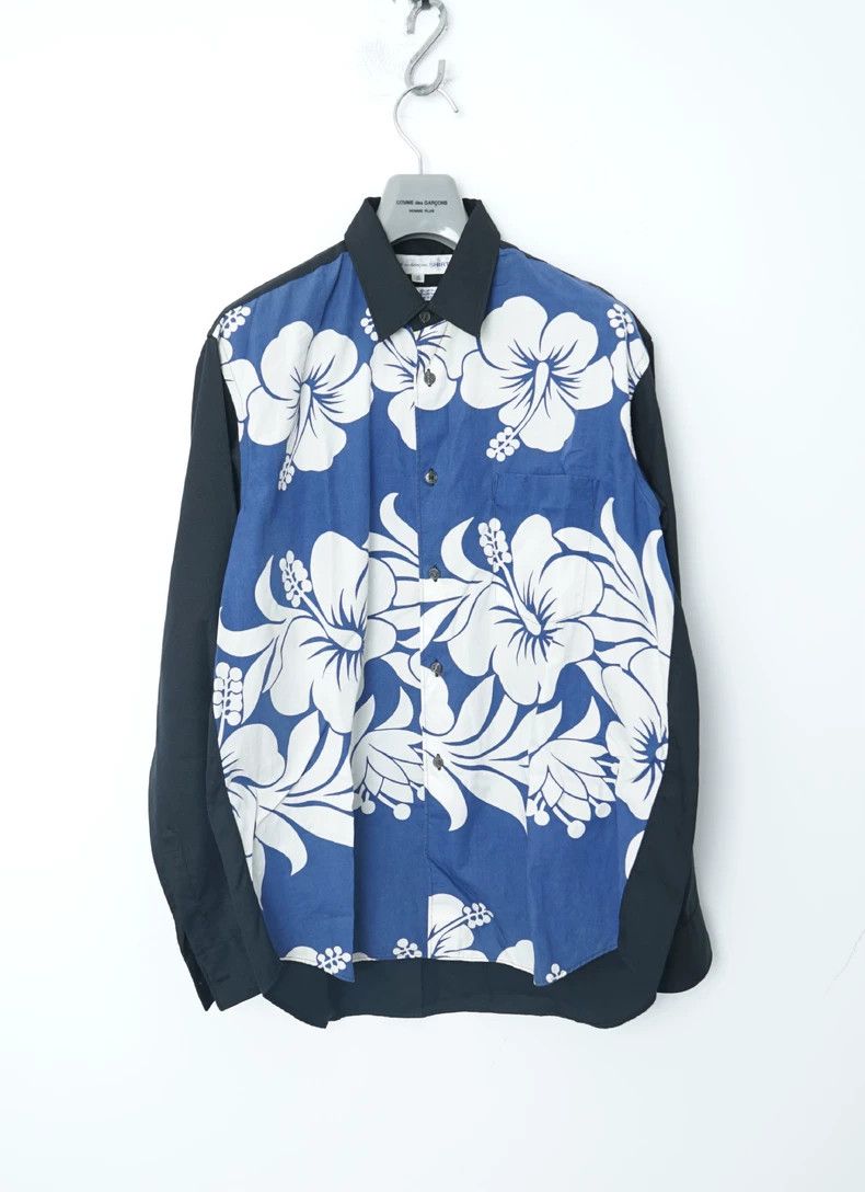 Comme des Garcons Comme des Garçons Orchid Patchwork Shirt - dmc Size US S / EU 44-46 / 1 - 1 Thumbnail