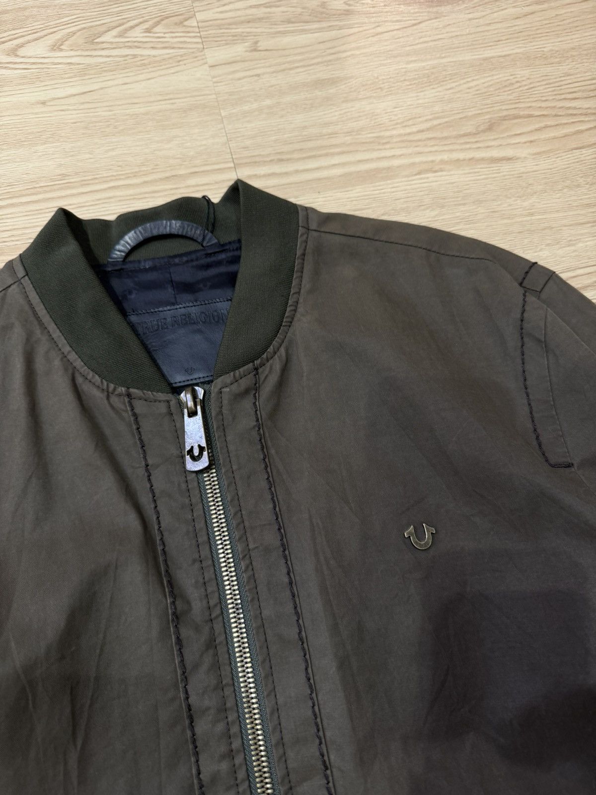 True Religion 90’s TRUE RELIGION RARE MULTI LOGO Y2K RETRO ZIP JACKET Size US L / EU 52-54 / 3 - 2 Thumbnail