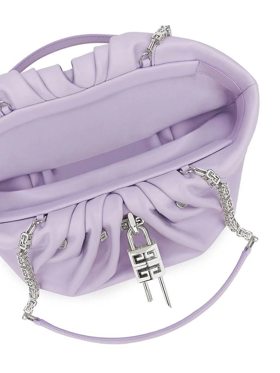 Givenchy o1srvl11e0624 Size: OS / Small Smooth Leather Bag in Purple Size ONE SIZE - 2 Thumbnail