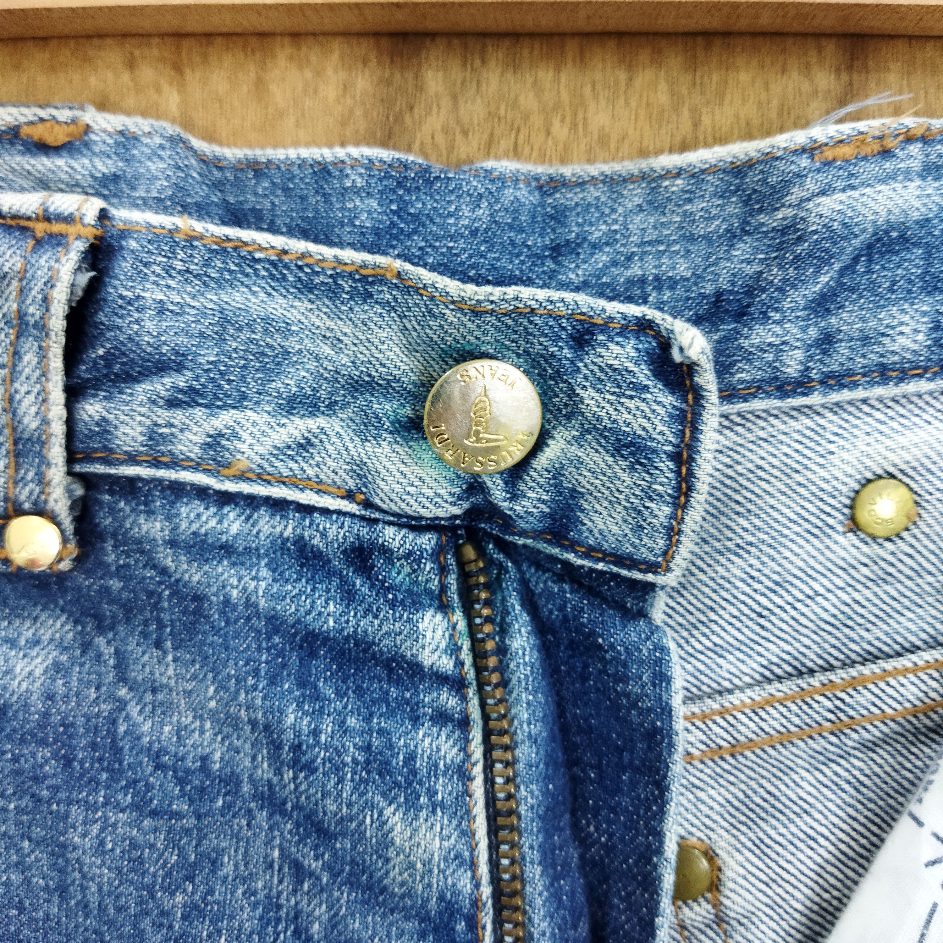 Trussardi × Vintage VINTAGE TRUSSARDI BLUE DENIM JEANS PANTS Size US 28 / EU 44 - 7 Thumbnail