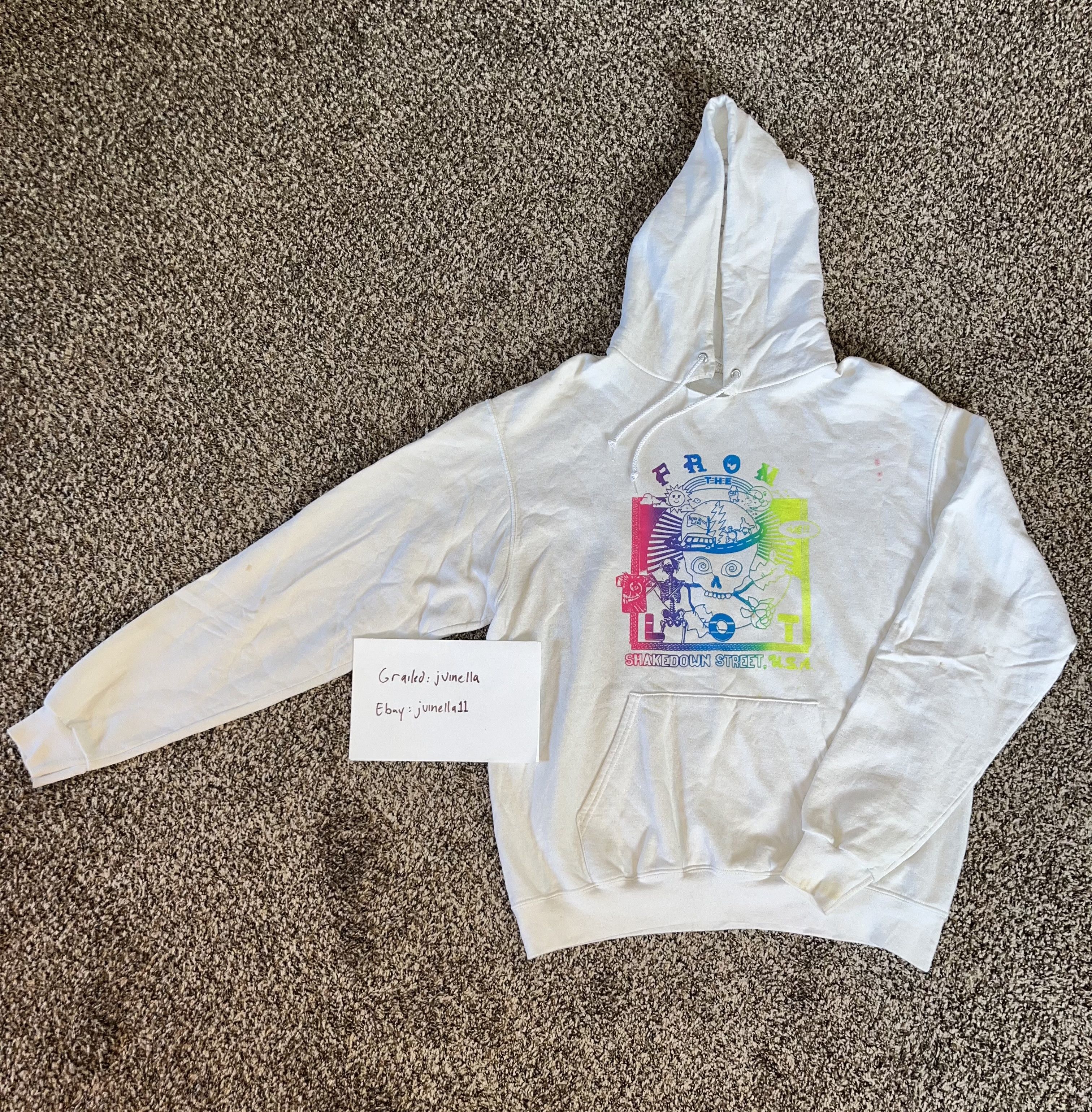 Online Ceramics vintage elijah funk from the lot hoodie size L worn Size US L / EU 52-54 / 3 - 1 Thumbnail