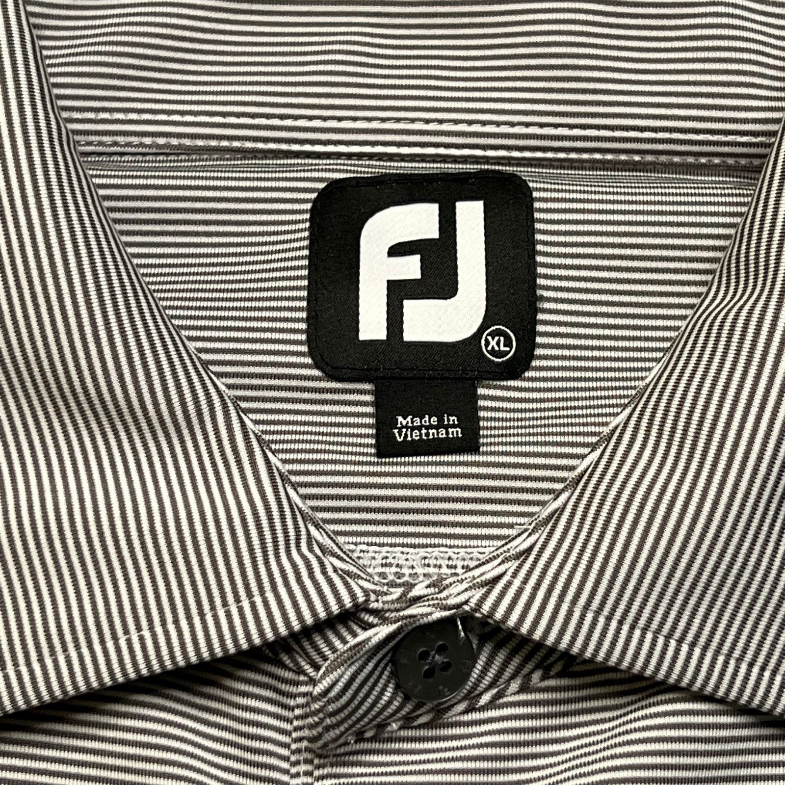 Footjoy FootJoy End-On-End Block Lisle Self Collar Golf Polo Sz XL Size US XL / EU 56 / 4 - 4 Thumbnail