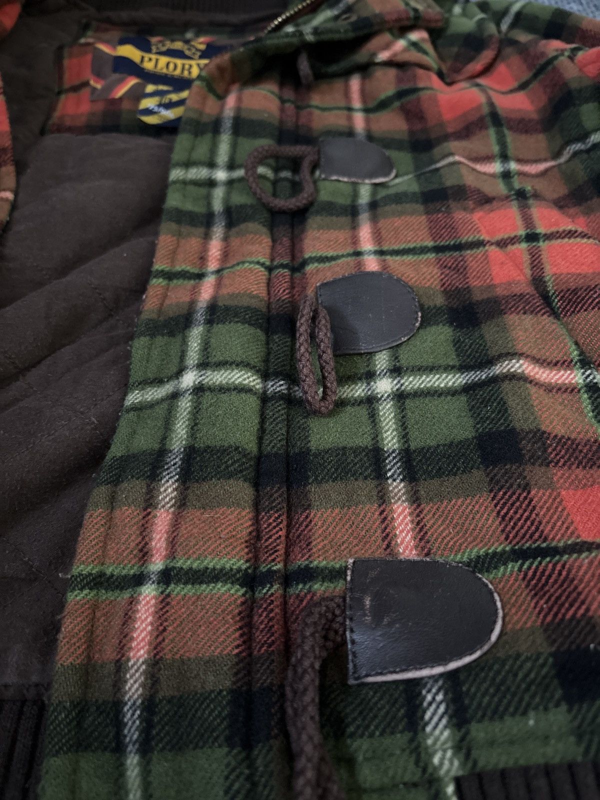 Designer × Vintage PLORY Heavyweight Plaid Jacket Size US M / EU 48-50 / 2 - 3 Thumbnail