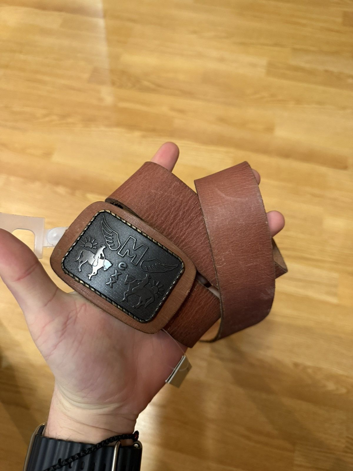 Mexx Vintage Mexx Leather Belt. 90s Size ONE SIZE - 1 Thumbnail