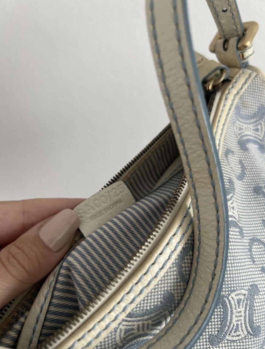 Celine Celine leather Jacquard logo Ava handbag monogram vintage Size ONE SIZE - 8 Thumbnail