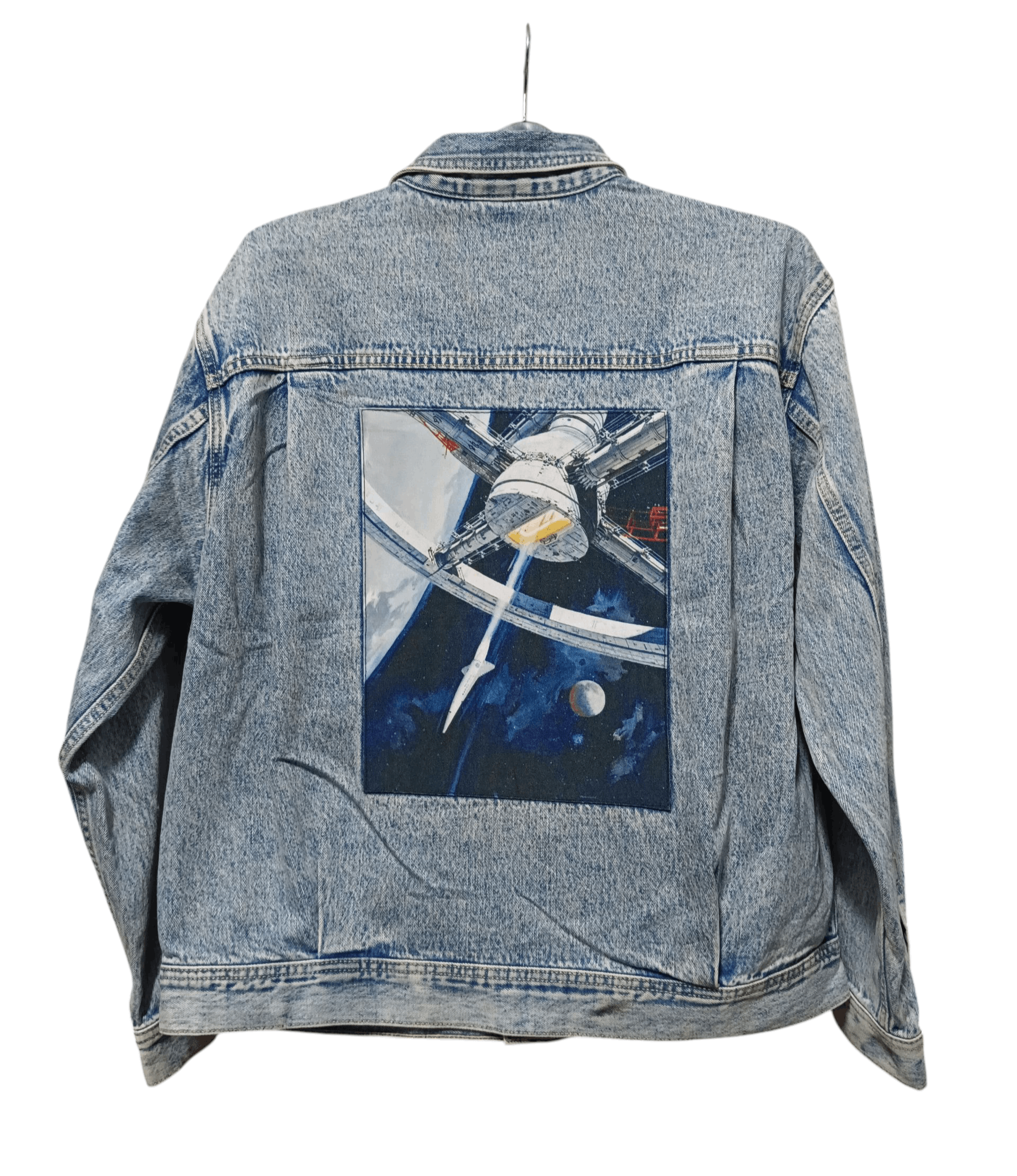 Other 2001: A space odyssey pleated denim jacket Size US M / EU 48-50 / 2 - 2 Thumbnail