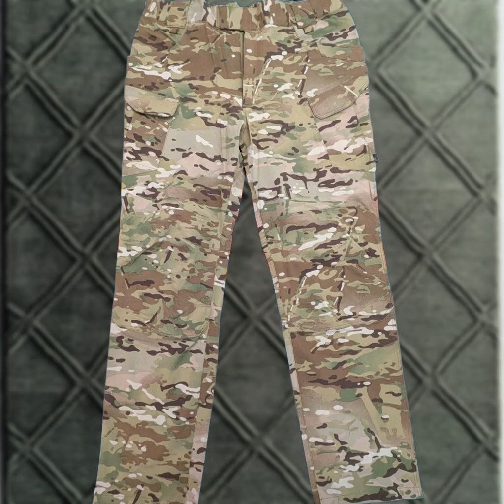 Vintage Helikon Tex Tactical Cargo Pants Outdoor Camo Stretch 38x34 Mens Size US 38 / EU 54 - 1 Thumbnail