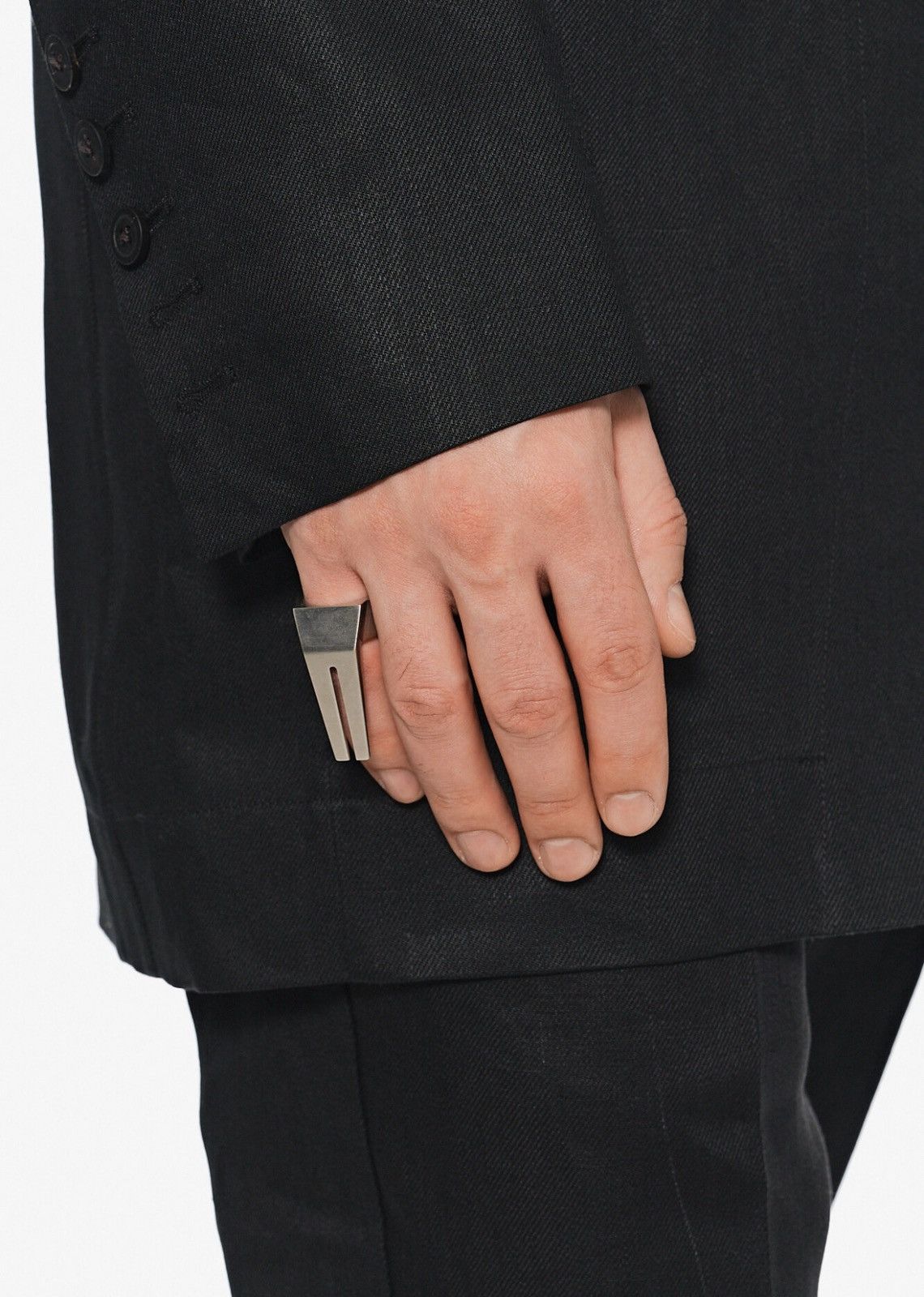 Rick Owens Rick Owens Open Trunk Ring Size ONE SIZE - 4 Thumbnail