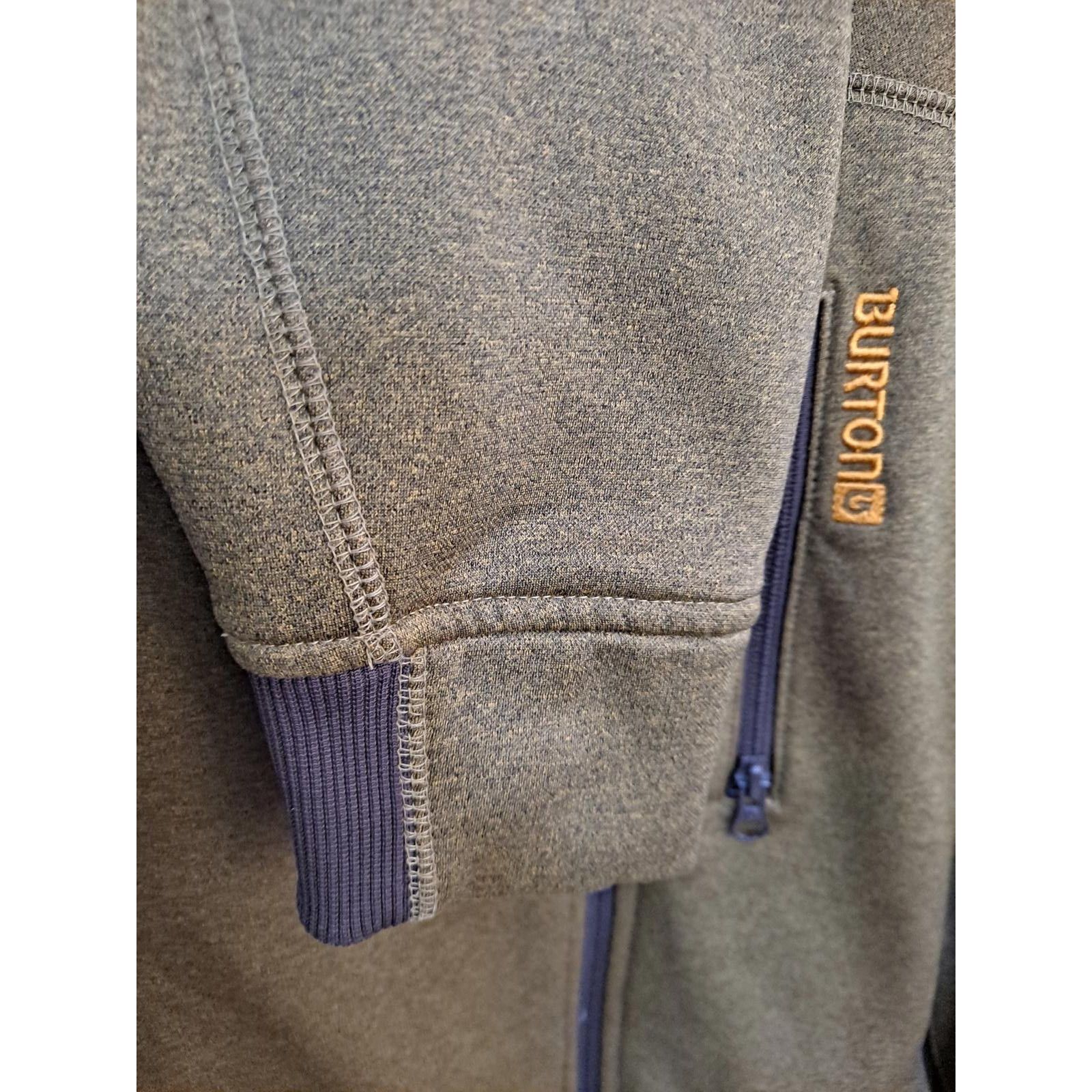 Burton Burton Dry Ride Orange Marled Full Zip With Top Pocket Jacke Size US M / EU 48-50 / 2 - 4 Thumbnail