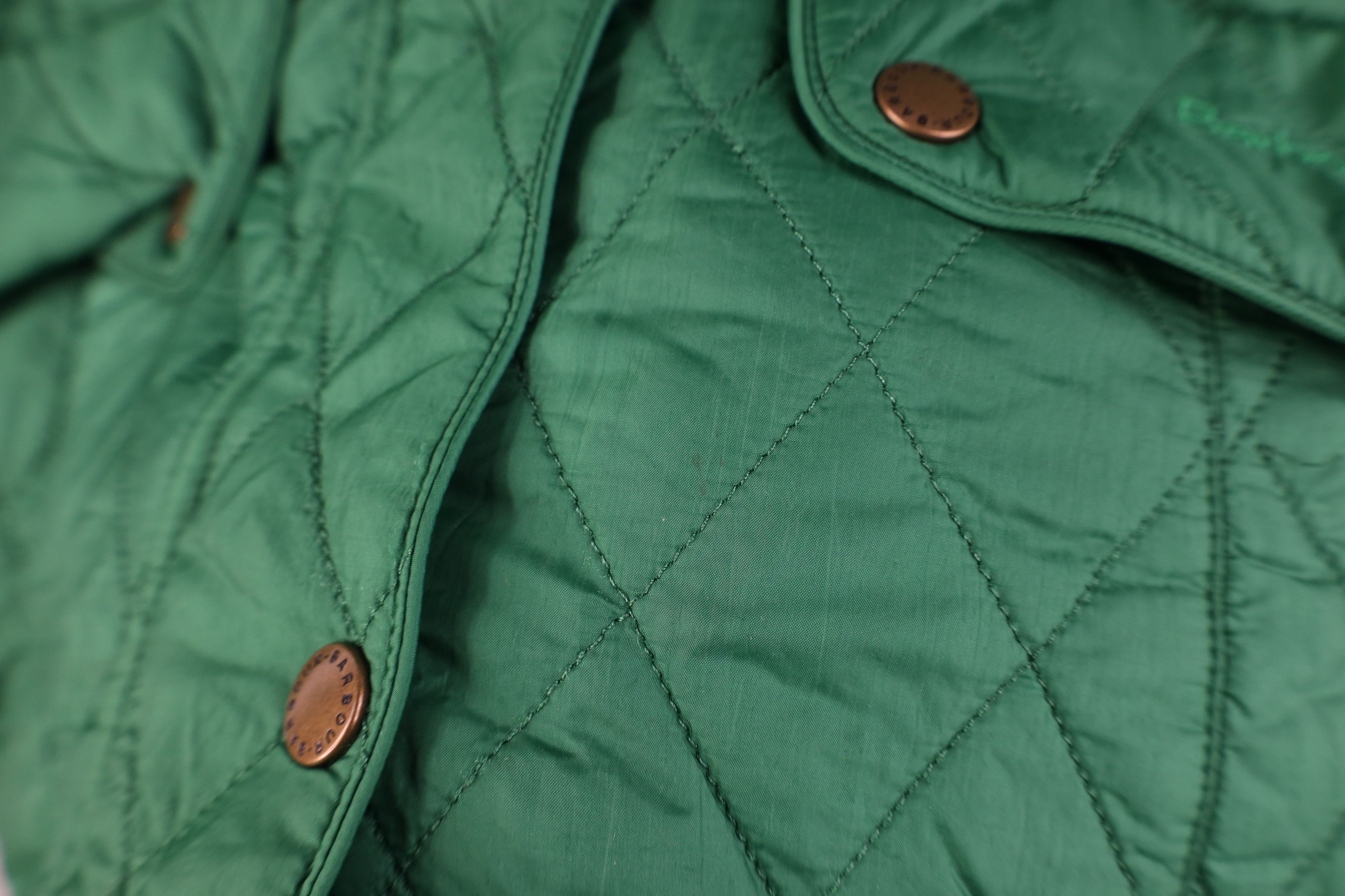 Barbour Barbour Cavalry Quilted Full Zip Jacket Kelly Green Size L / US 10 / IT 46 - 5 Thumbnail