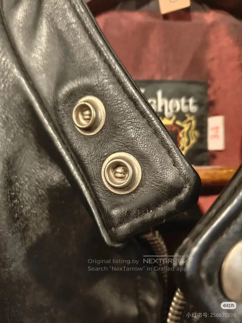 Schott Schott U.S. 641 leather jacket Size US XXS / EU 40 - 7 Thumbnail