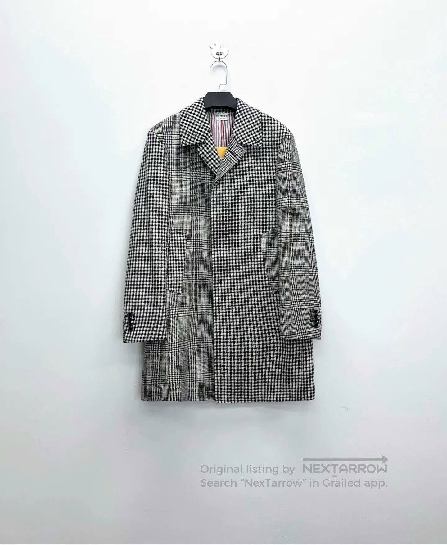 Thom Browne thom browne black and white long coat. Size US M / EU 48-50 / 2 - 1 Thumbnail