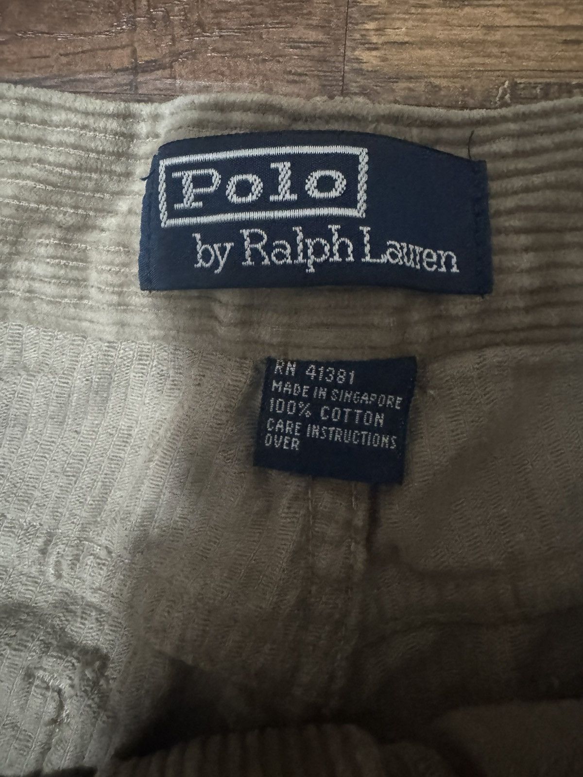 Polo Ralph Lauren Brown Corduroy Polo Pants Size US 34 / EU 50 - 2 Thumbnail