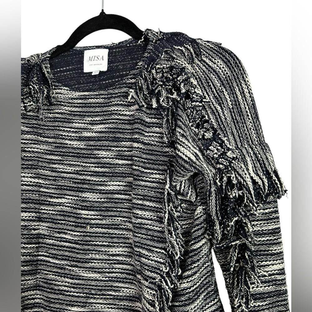 REVOLVE Misa Los Angeles l Karine Fringe Sweater XS Size XS / US 0-2 / IT 36-38 - 4 Thumbnail