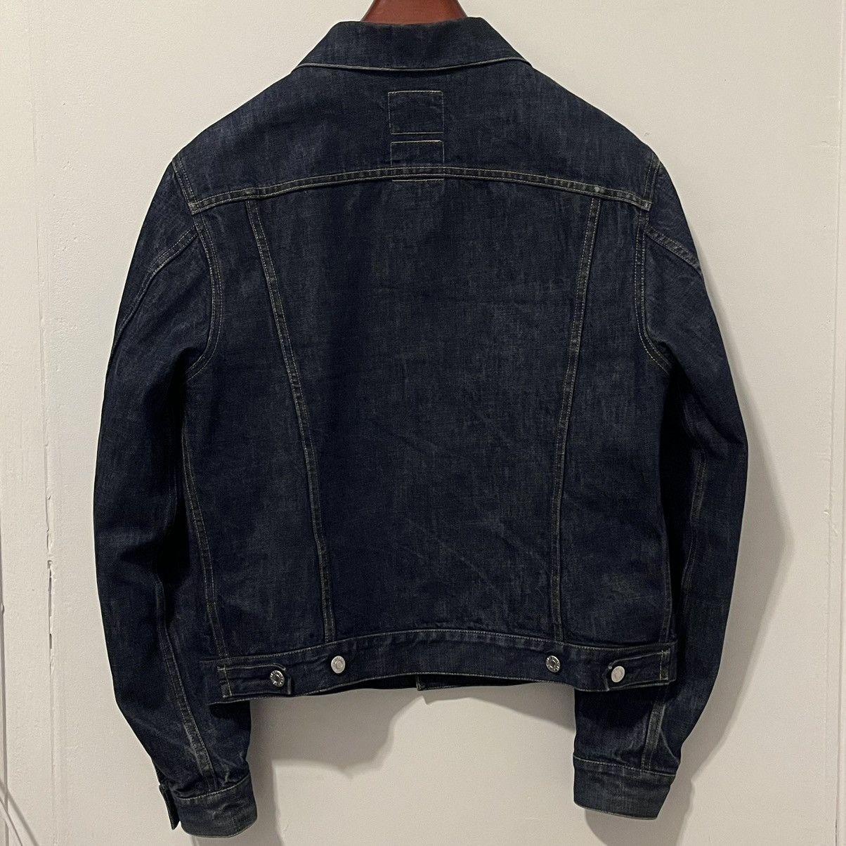 Helmut Lang × Vintage One Pocket Indigo Denim Jacket AW2001 — EU50 Size US M / EU 48-50 / 2 - 2 Thumbnail