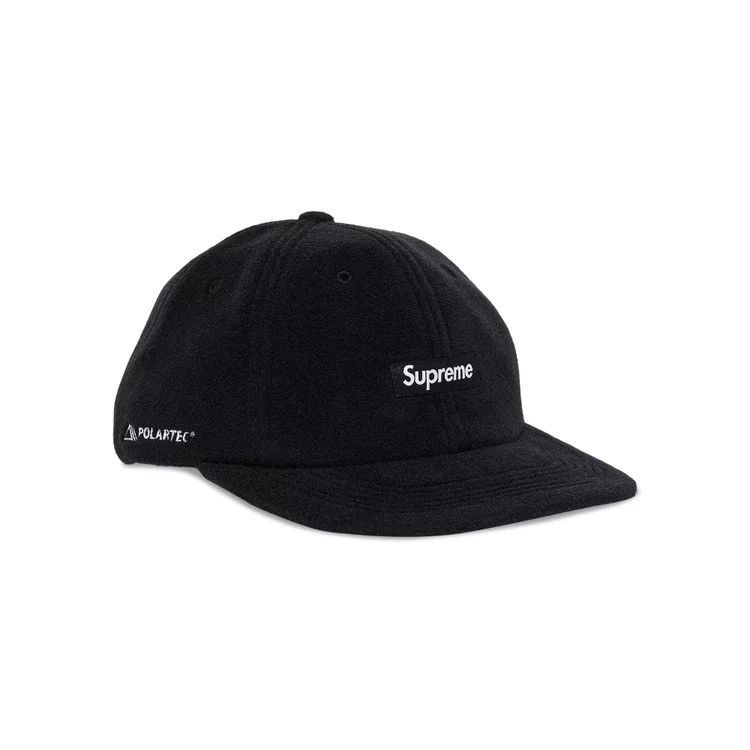 Supreme Supreme Polartec Small Box 6-Panel (Black) Size ONE SIZE - 1 Thumbnail
