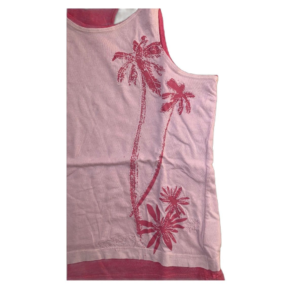 Billabong × Vintage 🔥 Rare Y2K Billabong Double Layer Tank Top – SS2003 🌴💖 Size S / US 4 / IT 40 - 3 Thumbnail
