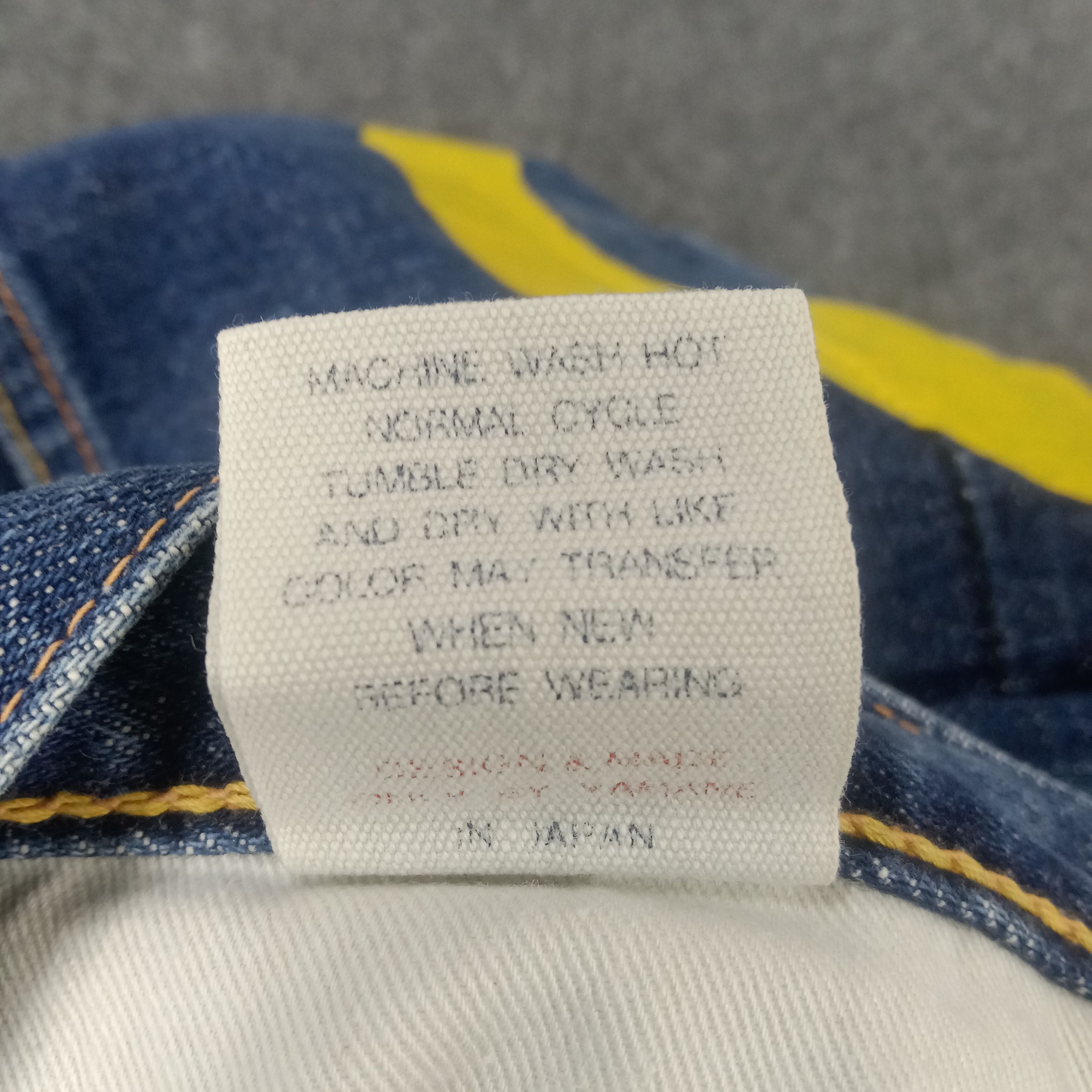 Evisu Evisu Japanese Brand Daicock Custom Art Baggy Denim Jeans Size US 34 / EU 50 - 15 Thumbnail