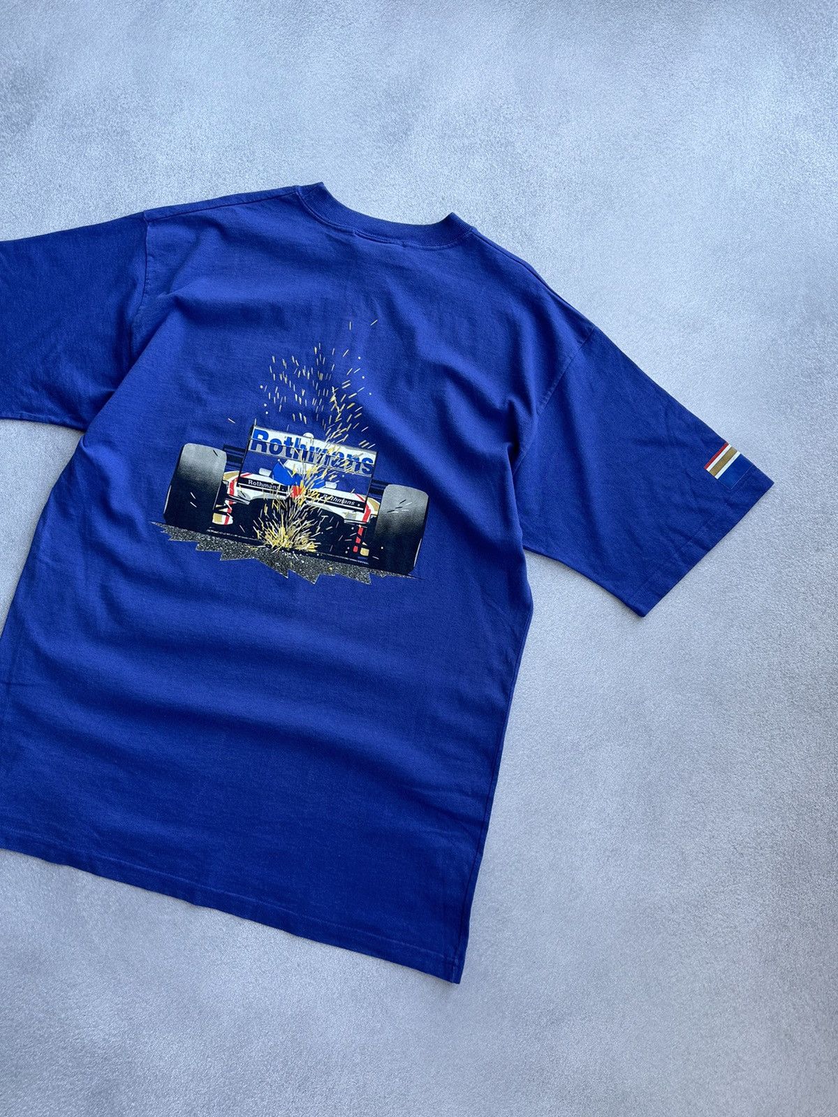 Formula 1 × Vintage Vintage Rothmans Williams Renault F1 Racing T-shirt Size US L / EU 52-54 / 3 - 10 Thumbnail