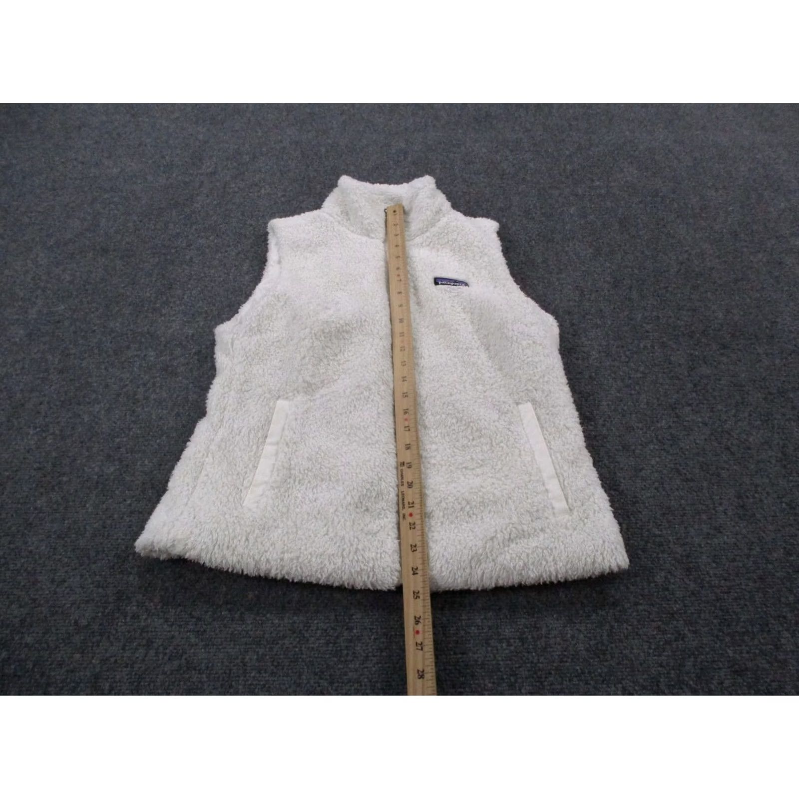 Patagonia Patagonia Vest Jacket Womens L White Fleece Los Gatos Outdoor Hiking 25216 Size L / US 10 / IT 46 - 3 Thumbnail