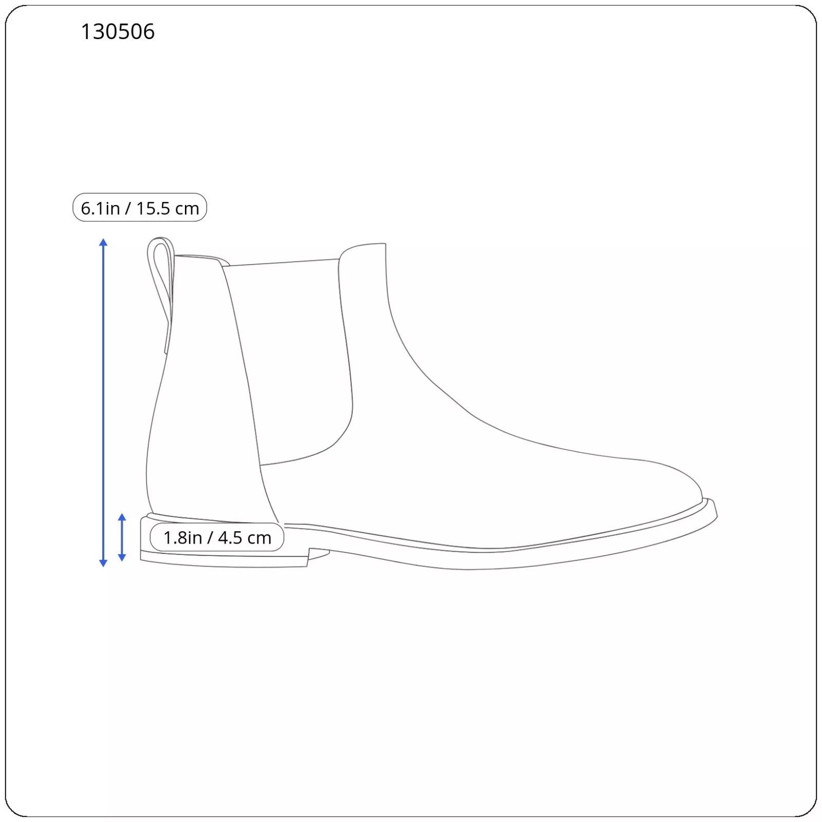 Sandro SANDRO Men EU 44/UK 9.5 Leather Square Toe Rubber Side Ankle Size US 11 / EU 44 - 3 Thumbnail