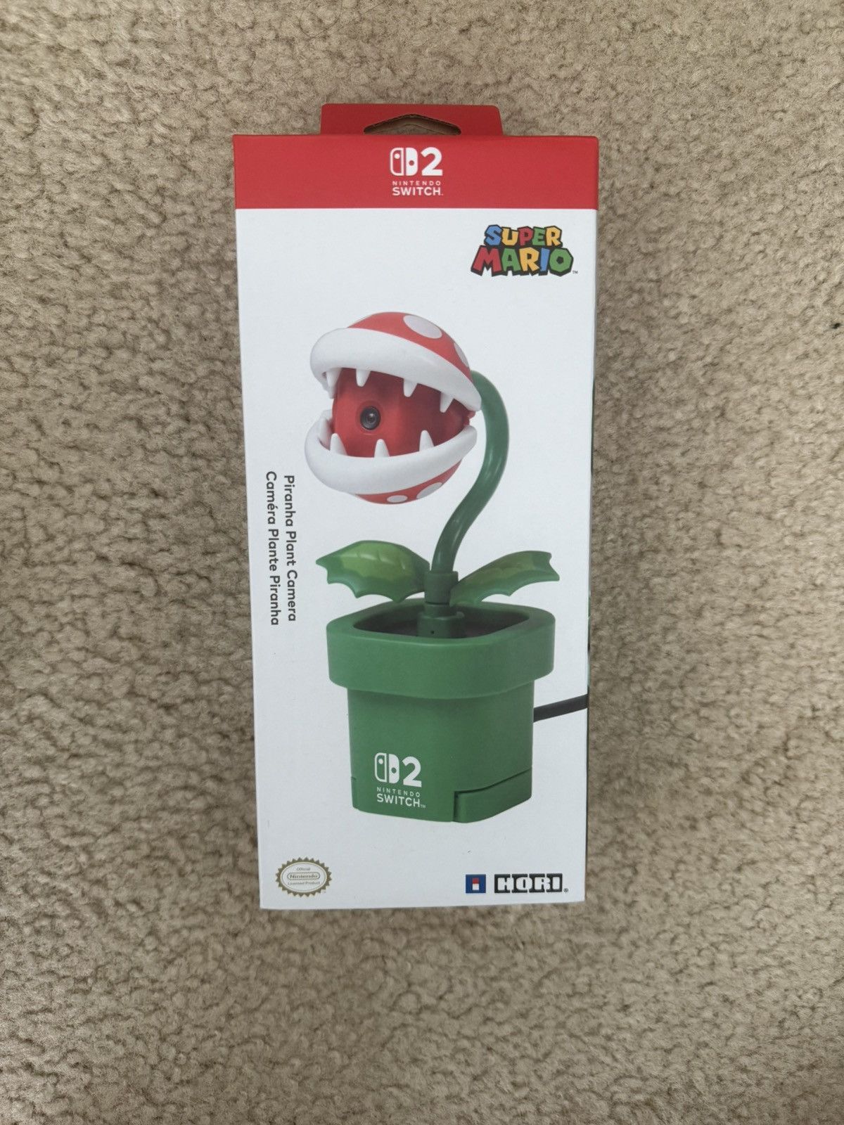 Nintendo Hori Nintendo Switch 2 Piranha Plant Camera SOLD OUT Size ONE SIZE - 1 Preview