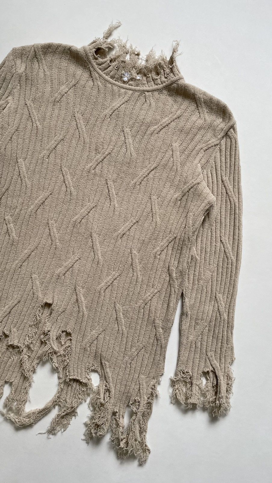 Kiko Kostadinov S/S 23 Zlatyu ‘Cedid Mock Neck Jumper’ Size US M / EU 48-50 / 2 - 3 Thumbnail