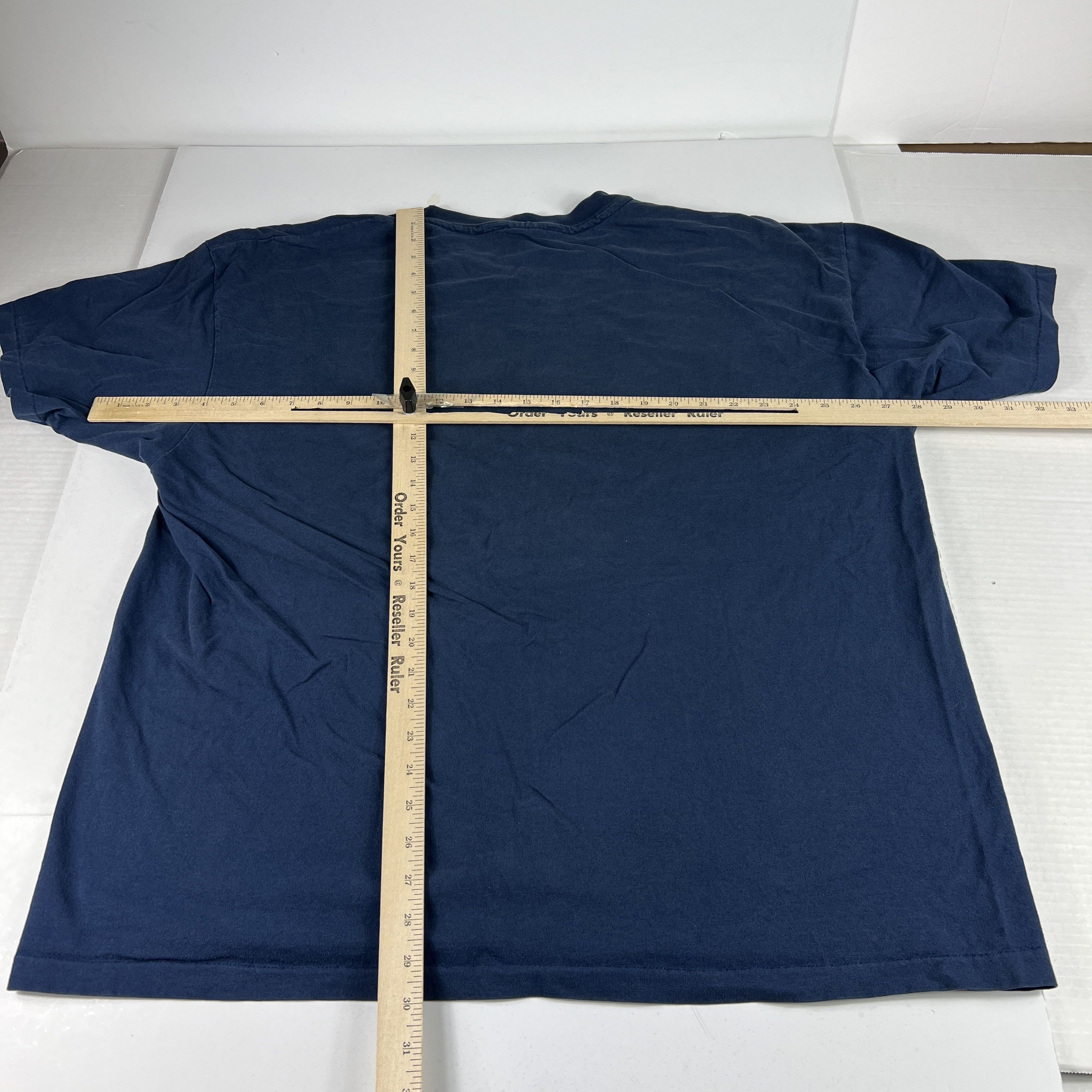 Hanes × NCAA × Vintage VTG 90s Syracuse Orangemen Shirt Faded Single Stitch Tee Size US XXL / EU 58 / 5 - 9 Thumbnail