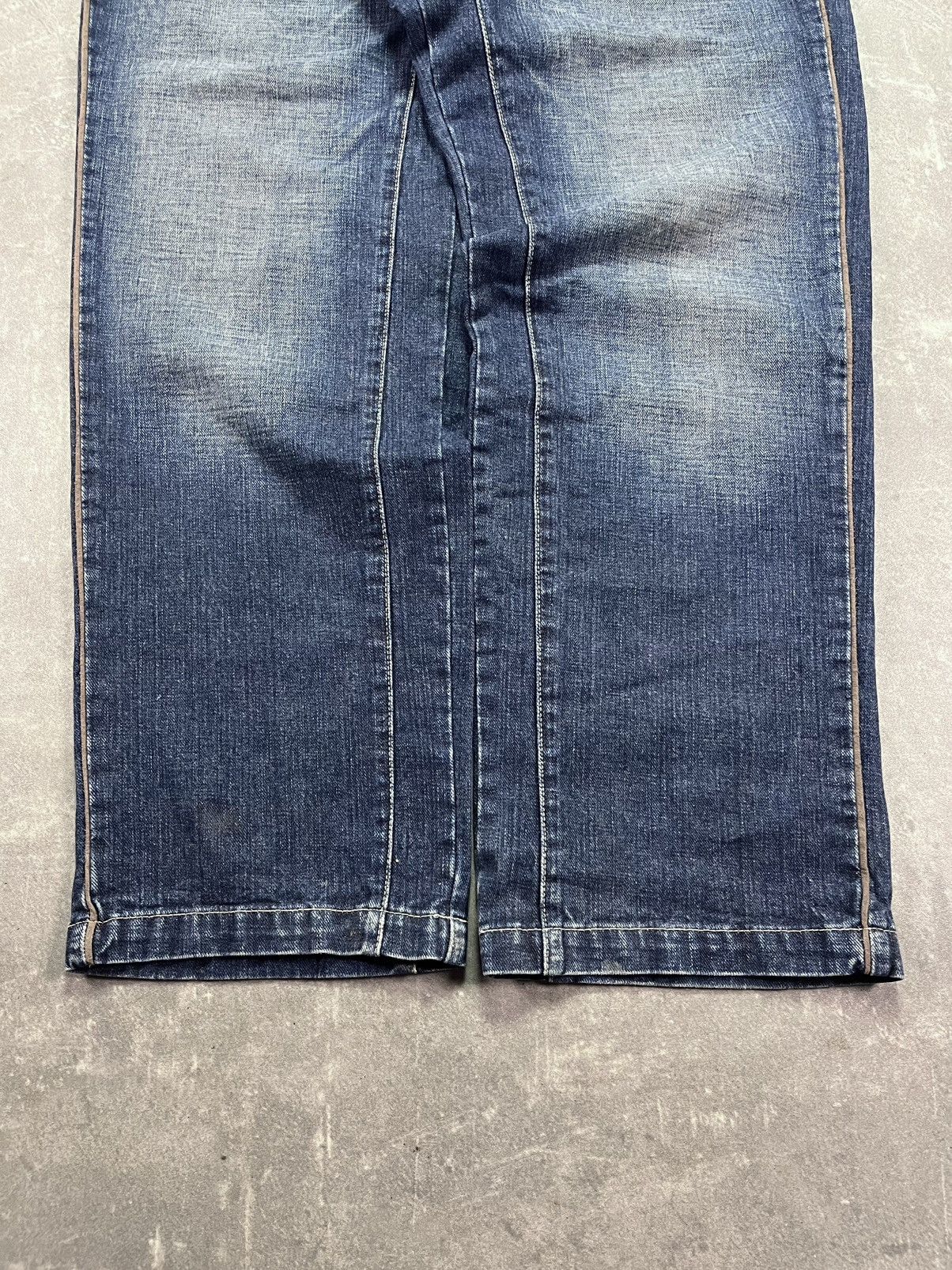 Pelle Pelle Pelle Pelle Marc Buchanan Vintage Baggy Heavy Denim Jeans 38 Size US 38 / EU 54 - 4 Thumbnail