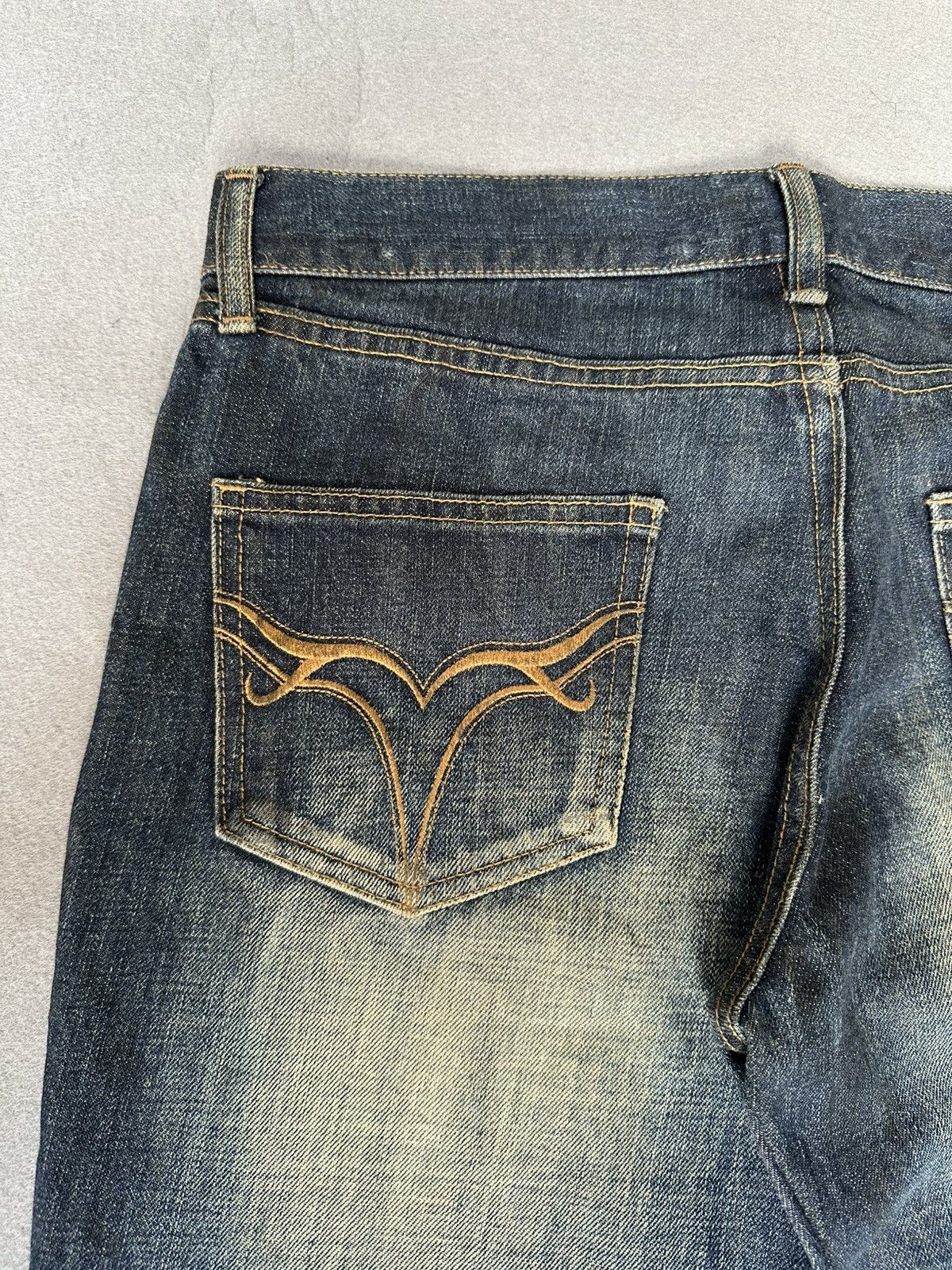 Japanese Brand FLARE Jack Rose Denim Japan Size US 30 / EU 46 - 12 Thumbnail