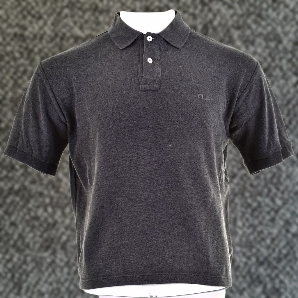 Fila FILA Mens Polo Shirt Grey Cotton Slim Fit XS IT 46 Size US XS / EU 42 / 0 - 1 Thumbnail