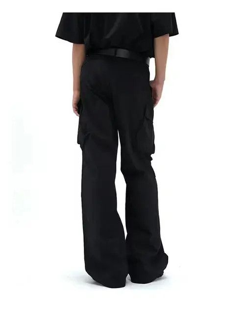Jean tactical flared utility cargo pants Size US 30 / EU 46 - 3 Thumbnail