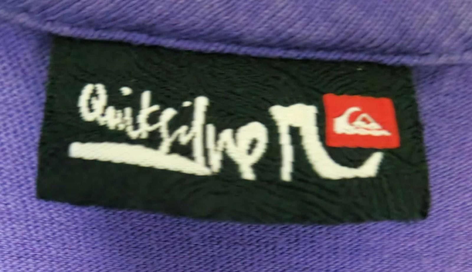 Quiksilver Vintage Quiksilver Purple Long Sleeve Surf Skate XL #3 Size US XL / EU 56 / 4 - 8 Thumbnail