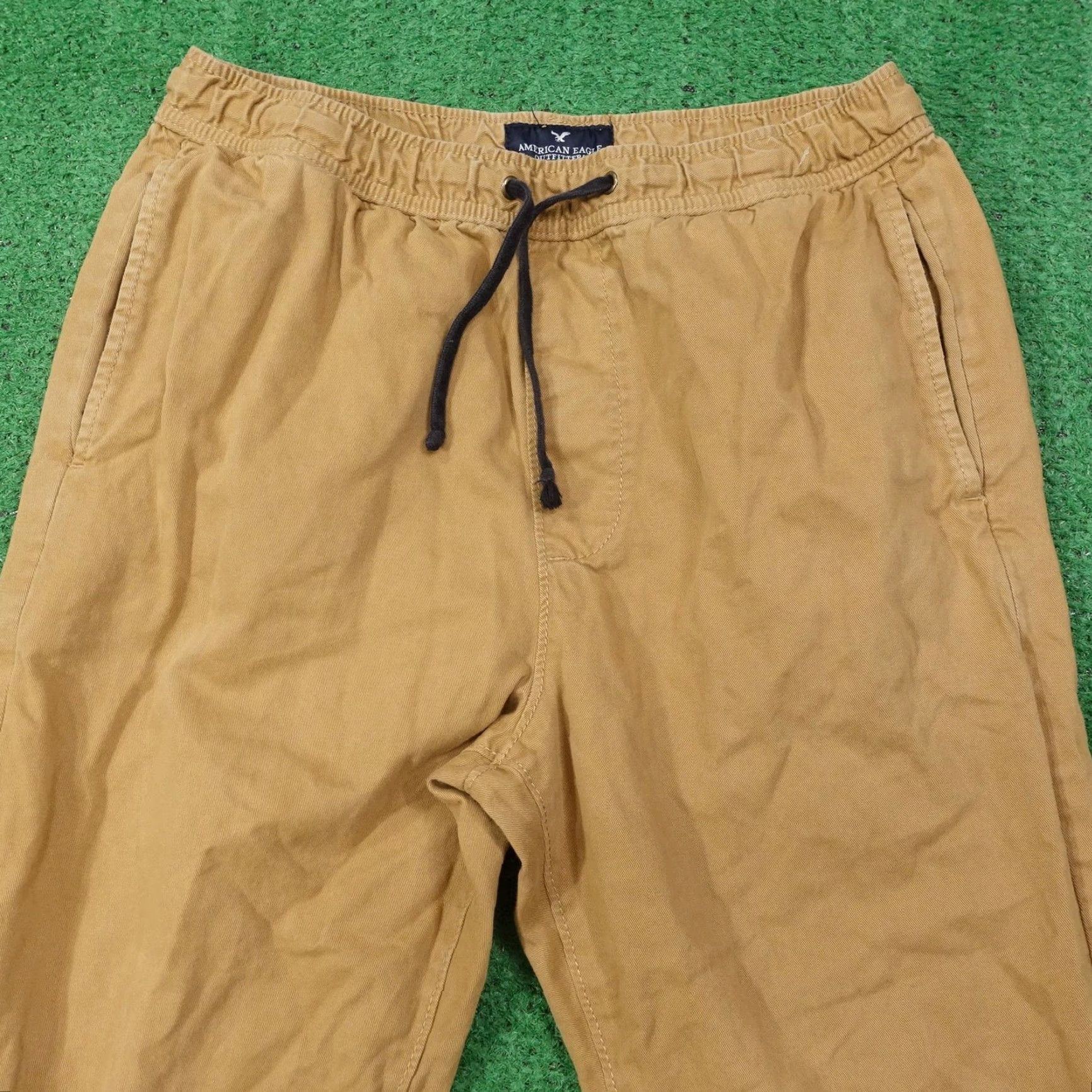 American Eagle Outfitters American Eagle Outfitters Pants Mens S Brown Jogger Elastic Waist Cuffed Size US 29 - 2 Thumbnail