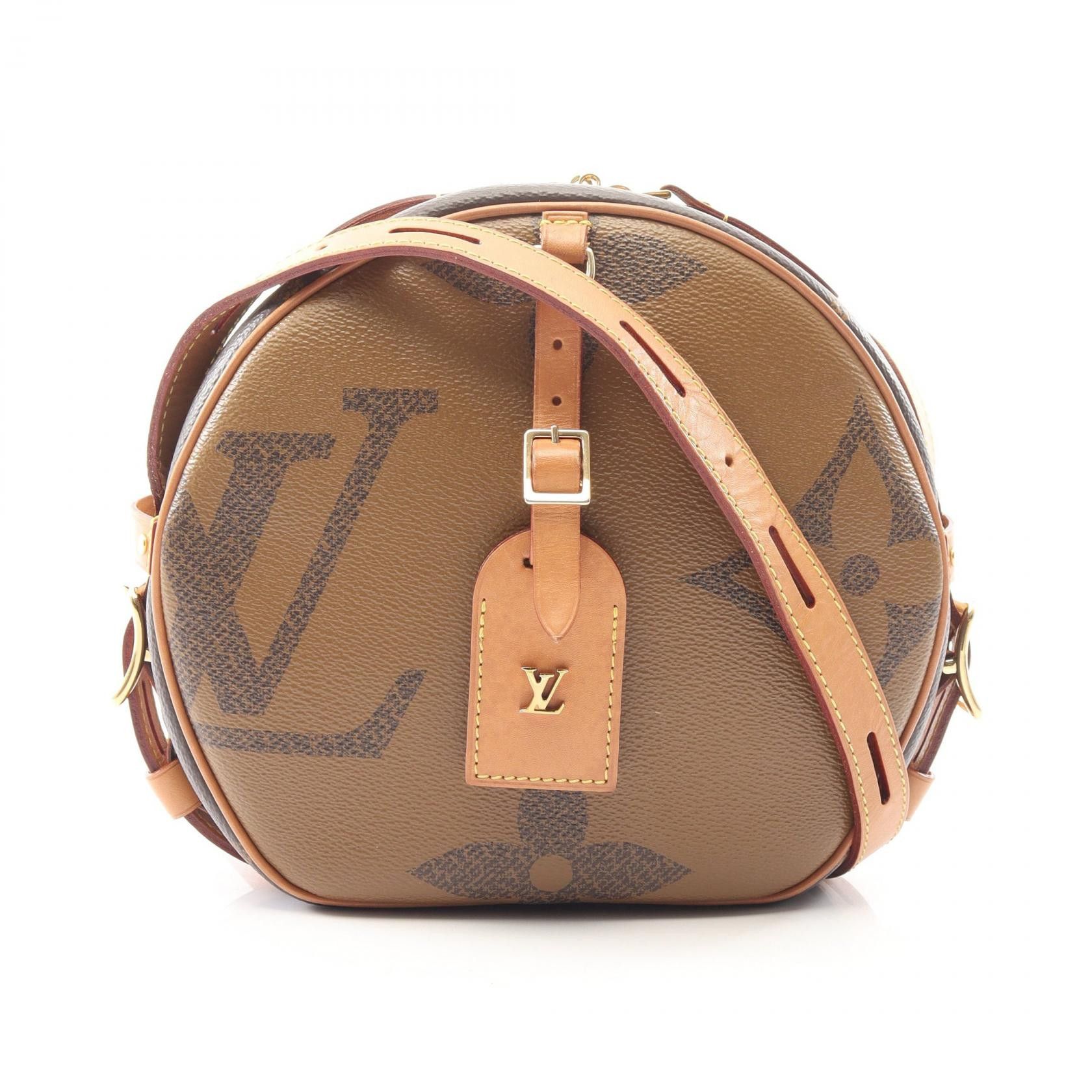 Louis Vuitton Louis Vuitton Louis Vuitton Boite Chapeau Souple Monogram Giant Reverse shoulder bag Textile Shoulder Bag M44604 DUTY FREE for USA Size ONE SIZE - 1 Thumbnail