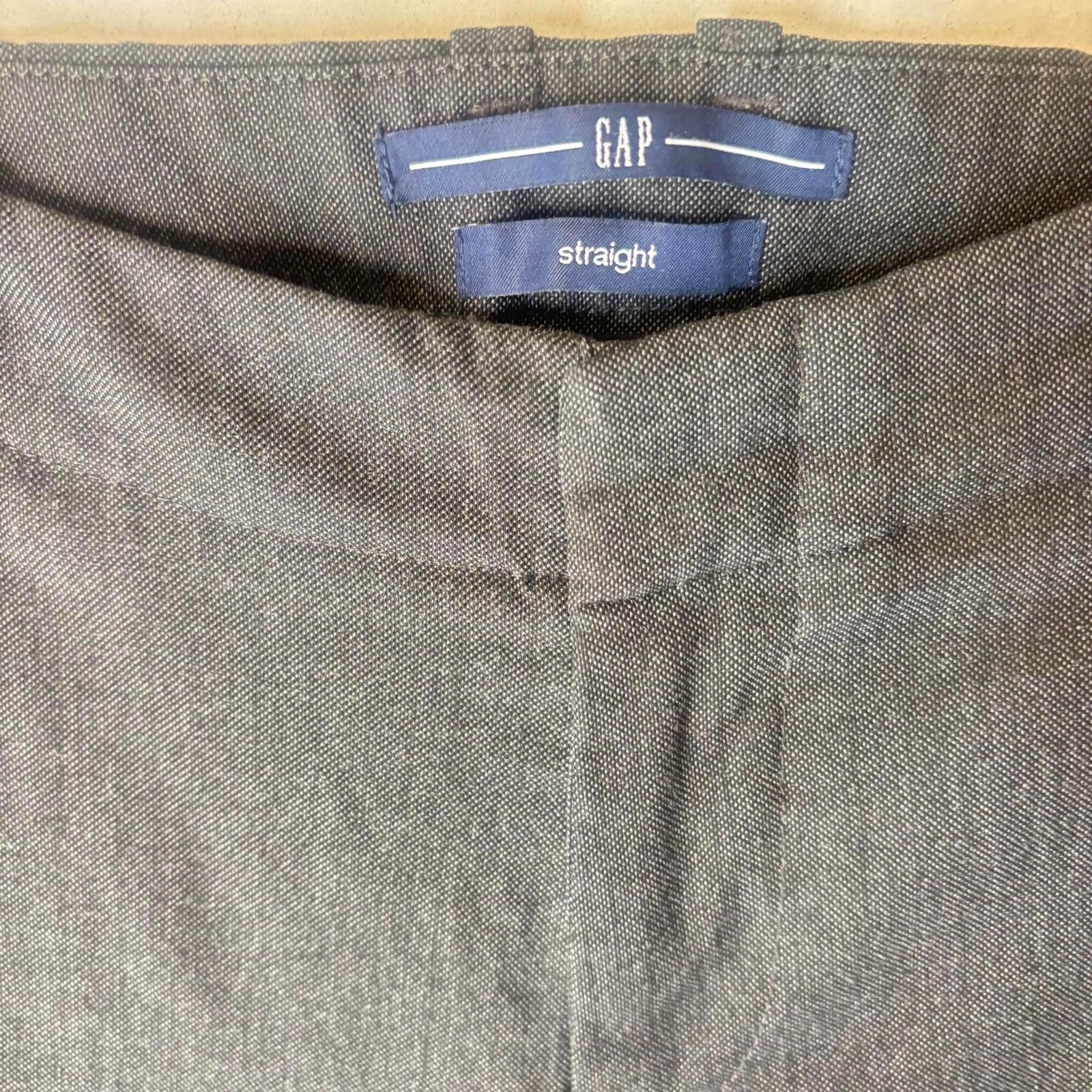 Gap Gap Straight Black Women's Pants Size 26" / US 2 / IT 38 - 4 Thumbnail