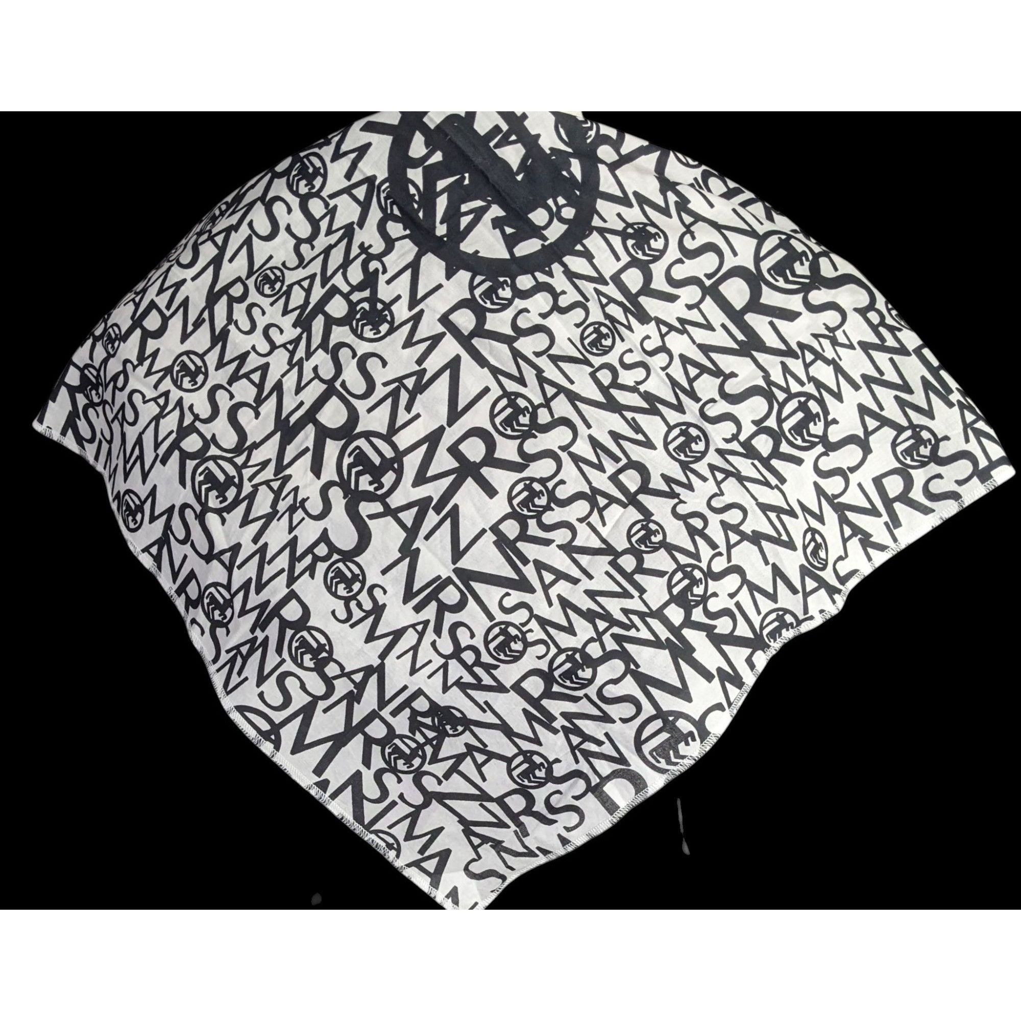 Other Rossmann Black & White Logo Patterned Square Scarf Size ONE SIZE - 1 Thumbnail
