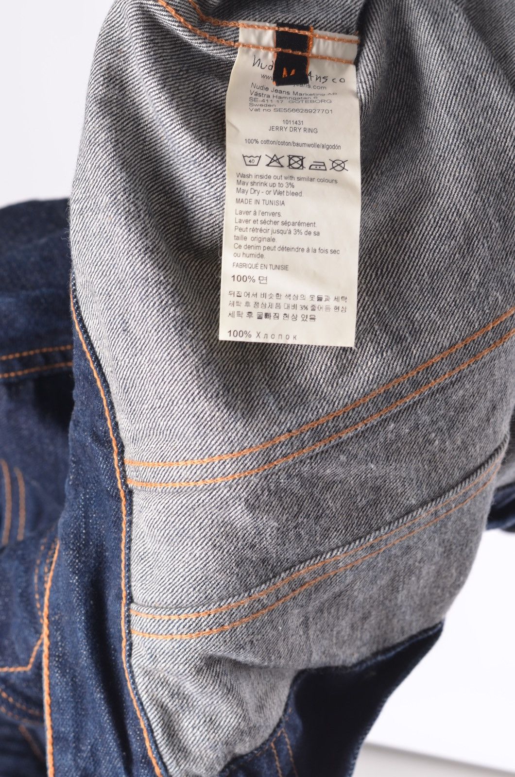 Nudie Jeans Nudie Jeans Jerry Dry Ring Denim Jacket Twill sz M Size US M / EU 48-50 / 2 - 4 Thumbnail