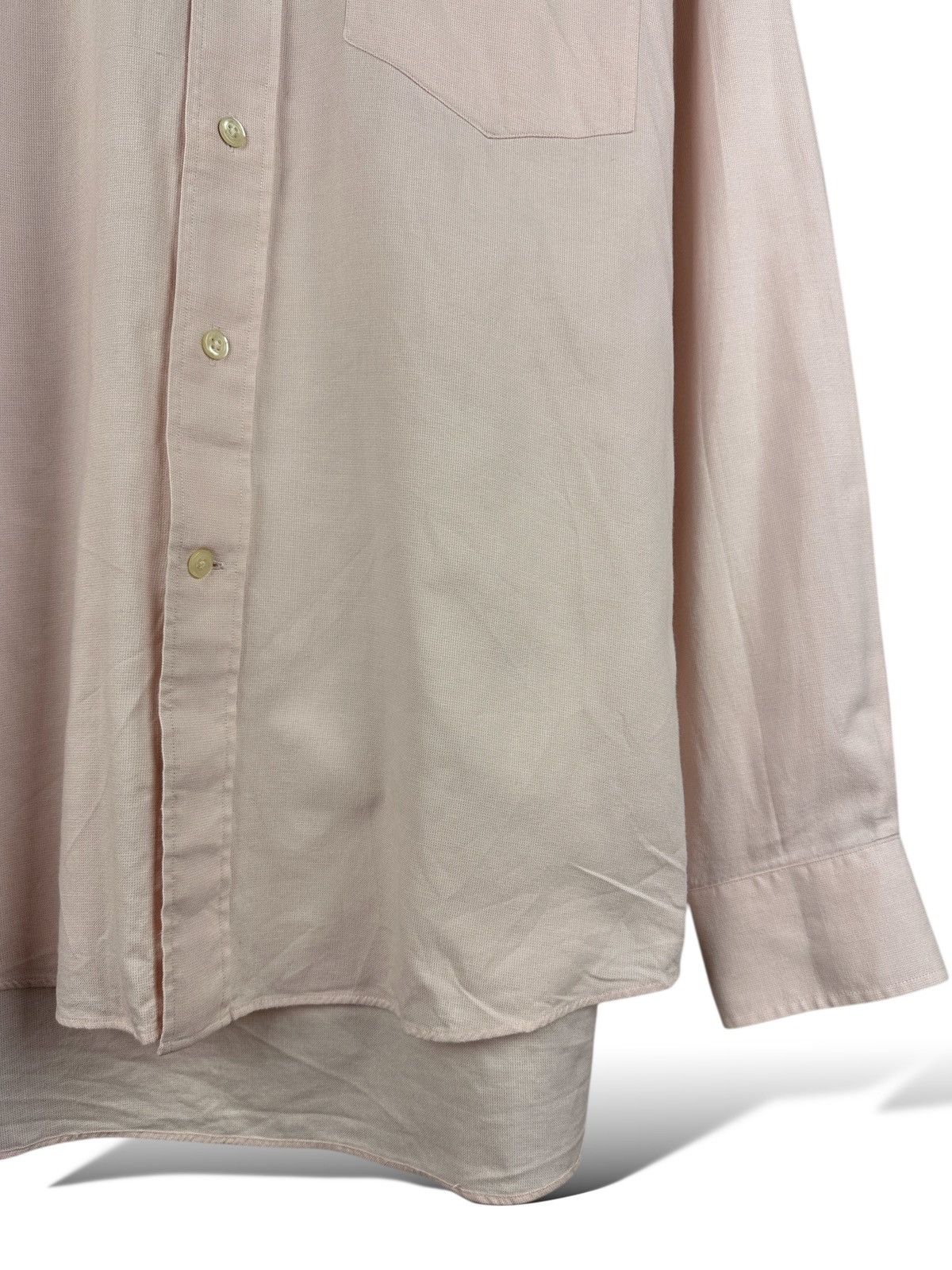 Christian Dior Monsieur Christian Dior Pink Shirt Long Sleeve Button Up Size US L / EU 52-54 / 3 - 4 Thumbnail