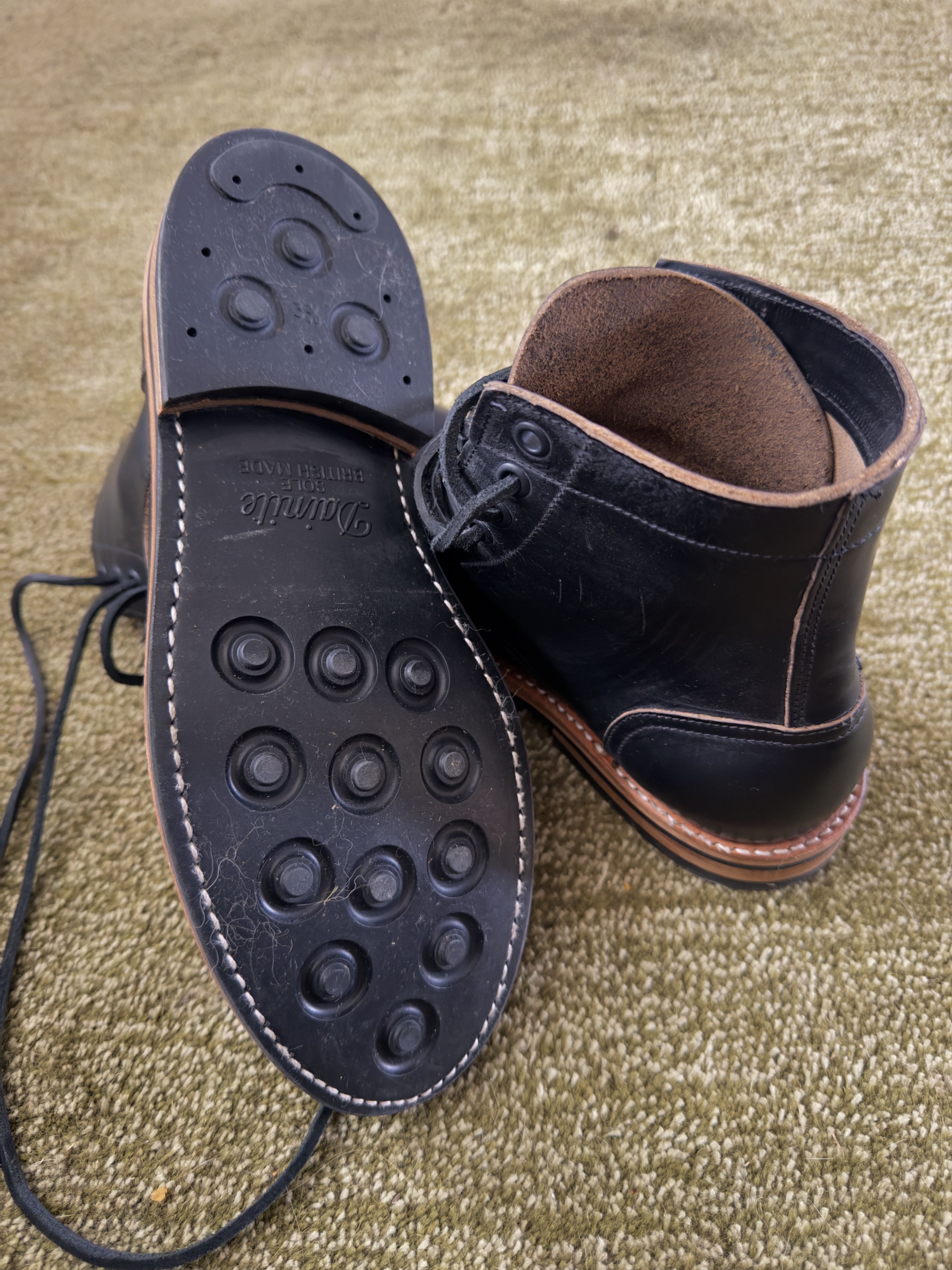 Oak Street Bootmakers Oak Street Trench Boot - Black -Size 8 Size US 8 / EU 41 - 4 Thumbnail