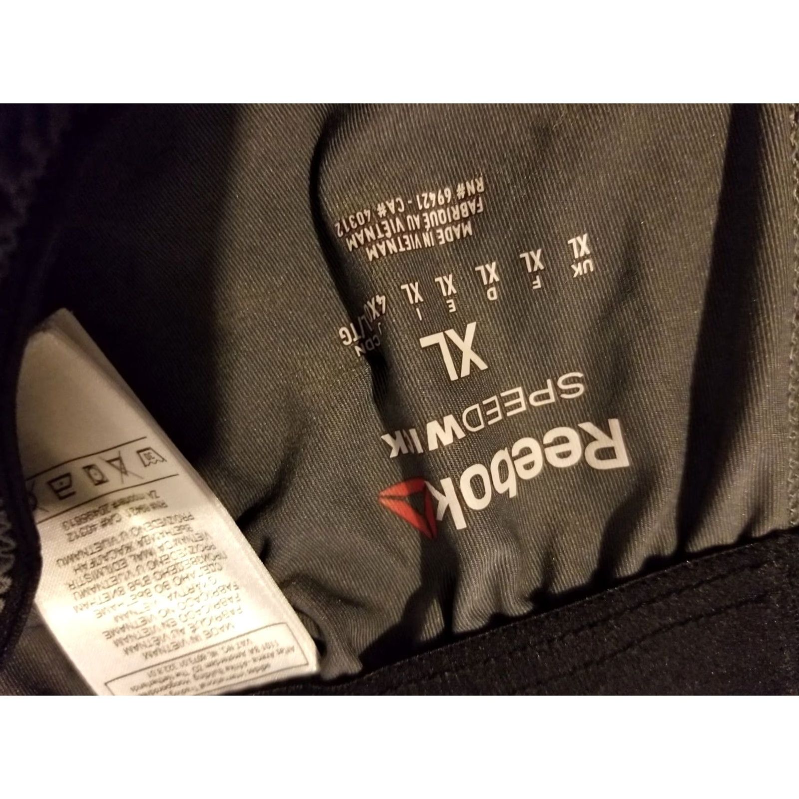 Reebok Reebok Shorts XL Gray Athletic Gym Workout Mens Size US 36 / EU 52 - 4 Thumbnail