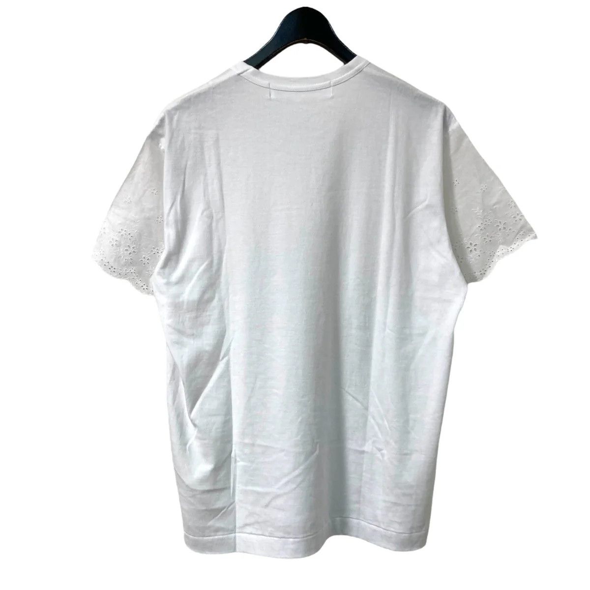 Comme des Garcons SS23 Lace Sleeve Tee Size L / US 10 / IT 46 - 2 Thumbnail