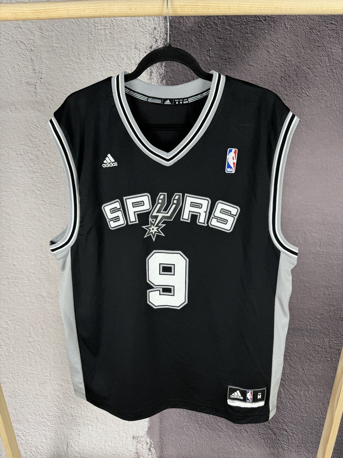 Adidas × NBA TONY PARKER #9 SAN ANTONIO SPURS ADIDAS NBA MENS JERSEY Size US M / EU 48-50 / 2 - 2 Thumbnail
