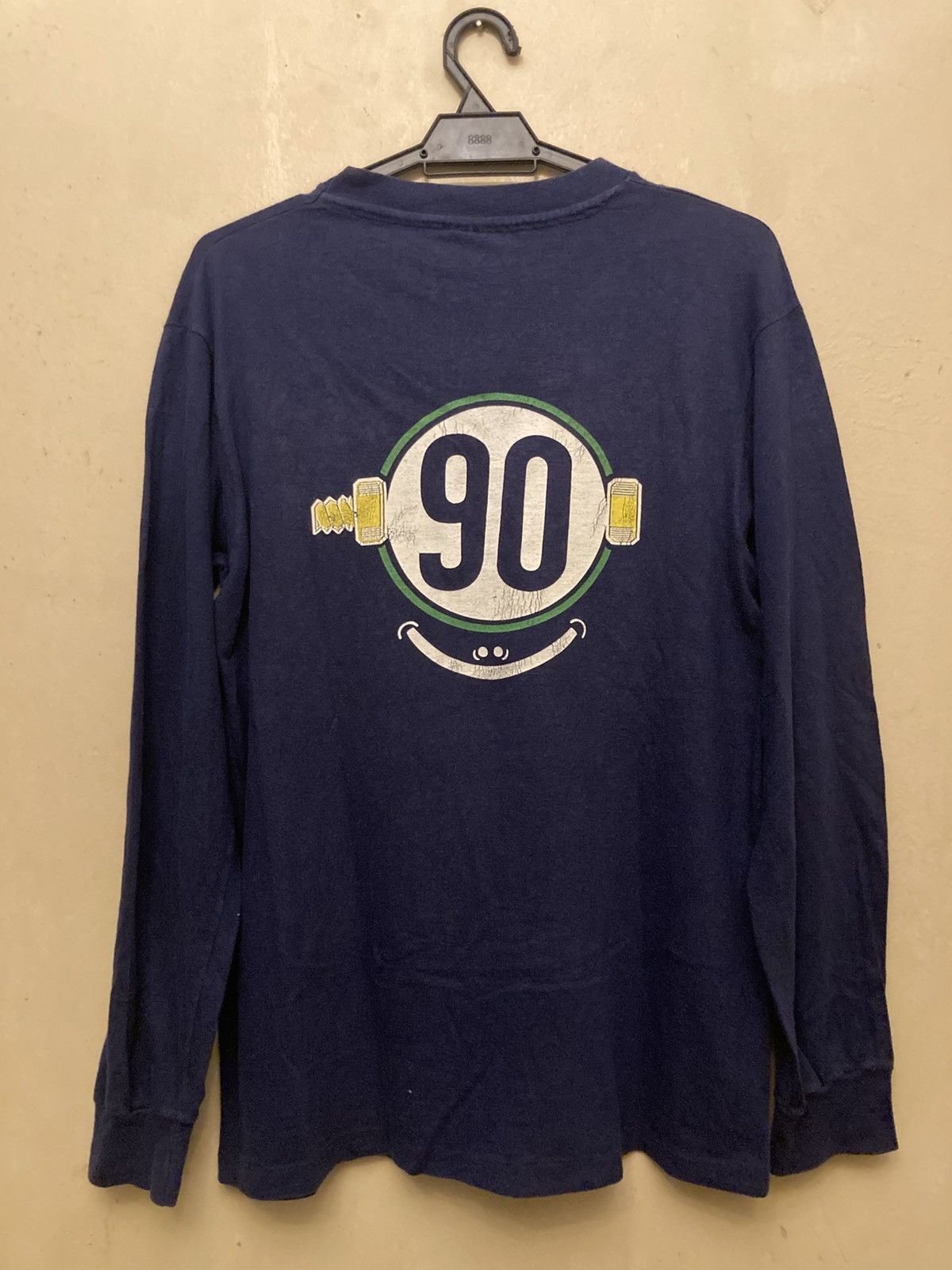 Vintage Vintage 90 The Original Long Sleeve Tshirt Size US M / EU 48-50 / 2 - 2 Thumbnail